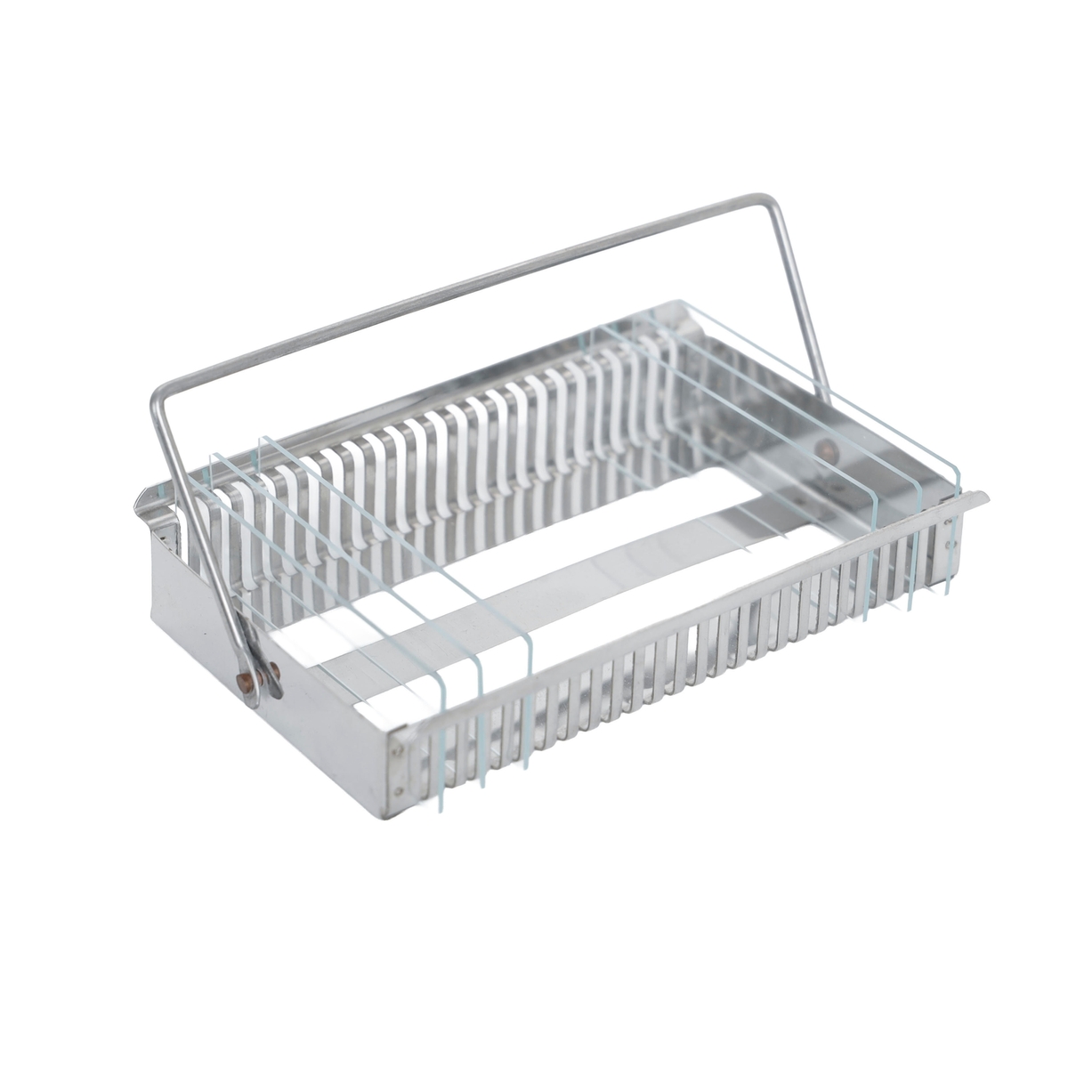 Aluminium Staining Rack - 25 slides | PP00059905 | Philip Harris