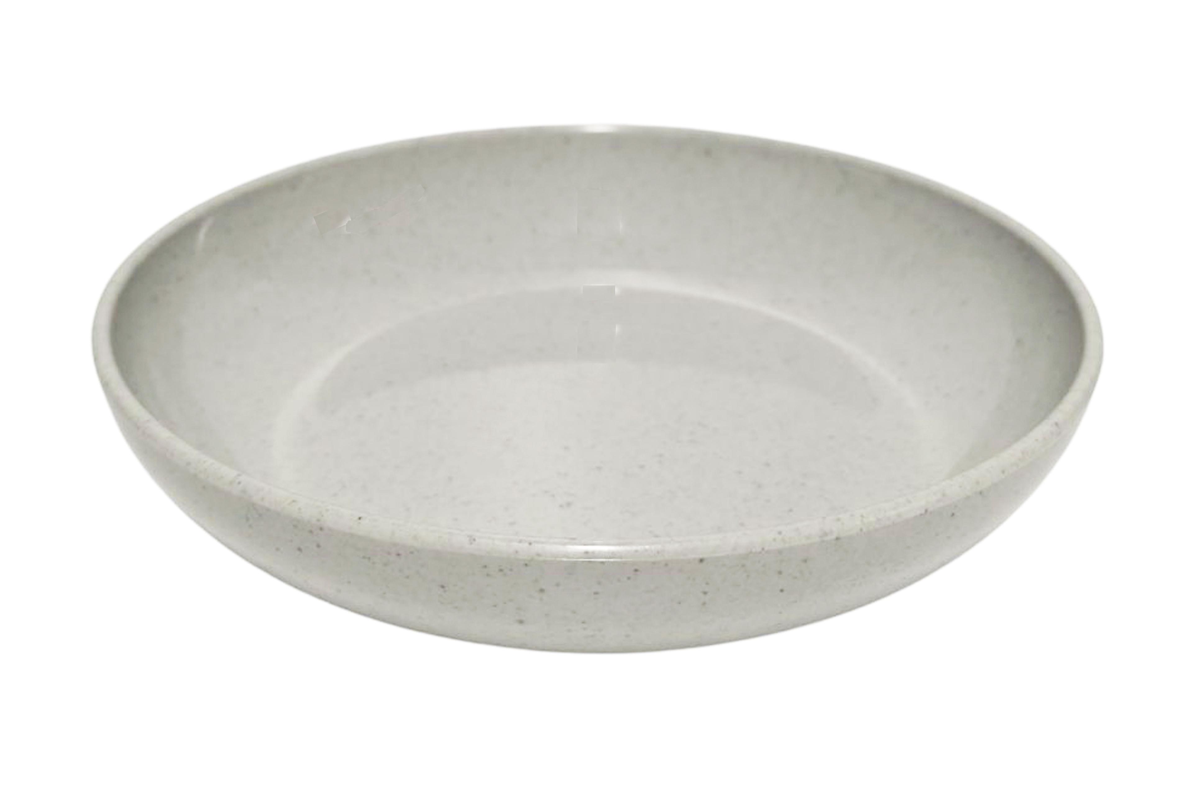 20cm Walled Bowl - Grey Speckle