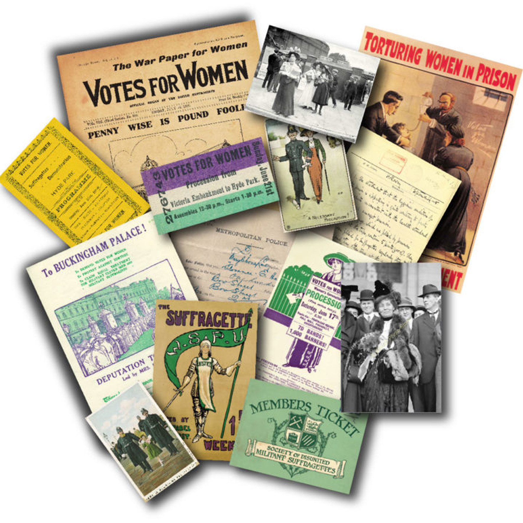 Suffragettes Collection