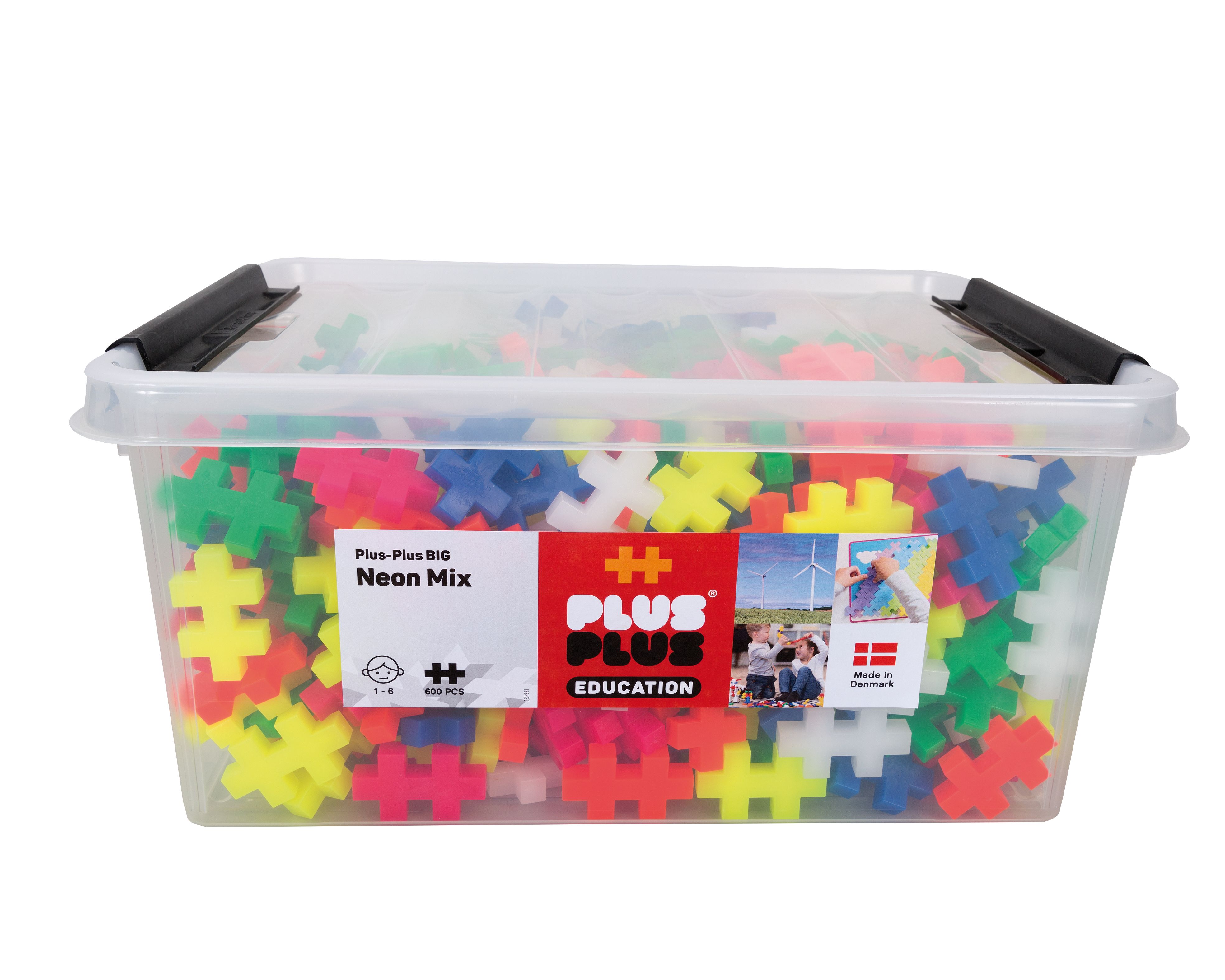 Plus-Plus BIG Neon  600 pcs Educational
