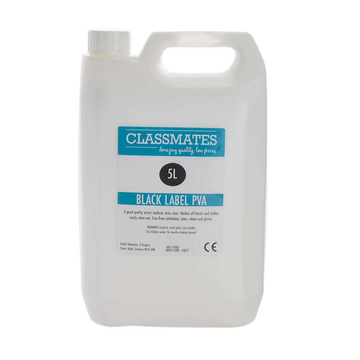 Classmates PVA Glue - Black Label - 5L | GP00059985 | GLS