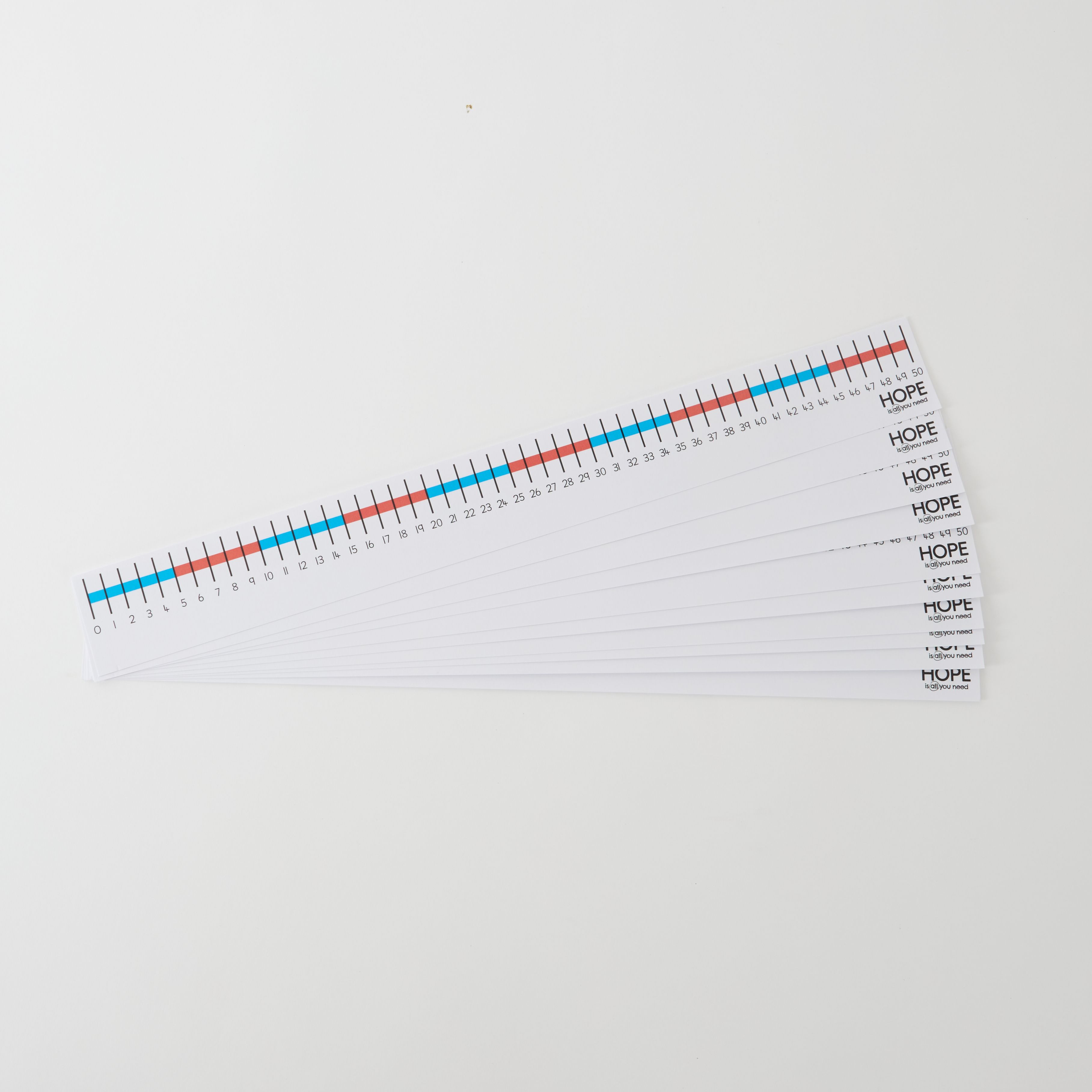 Table Top Number Lines 0-50