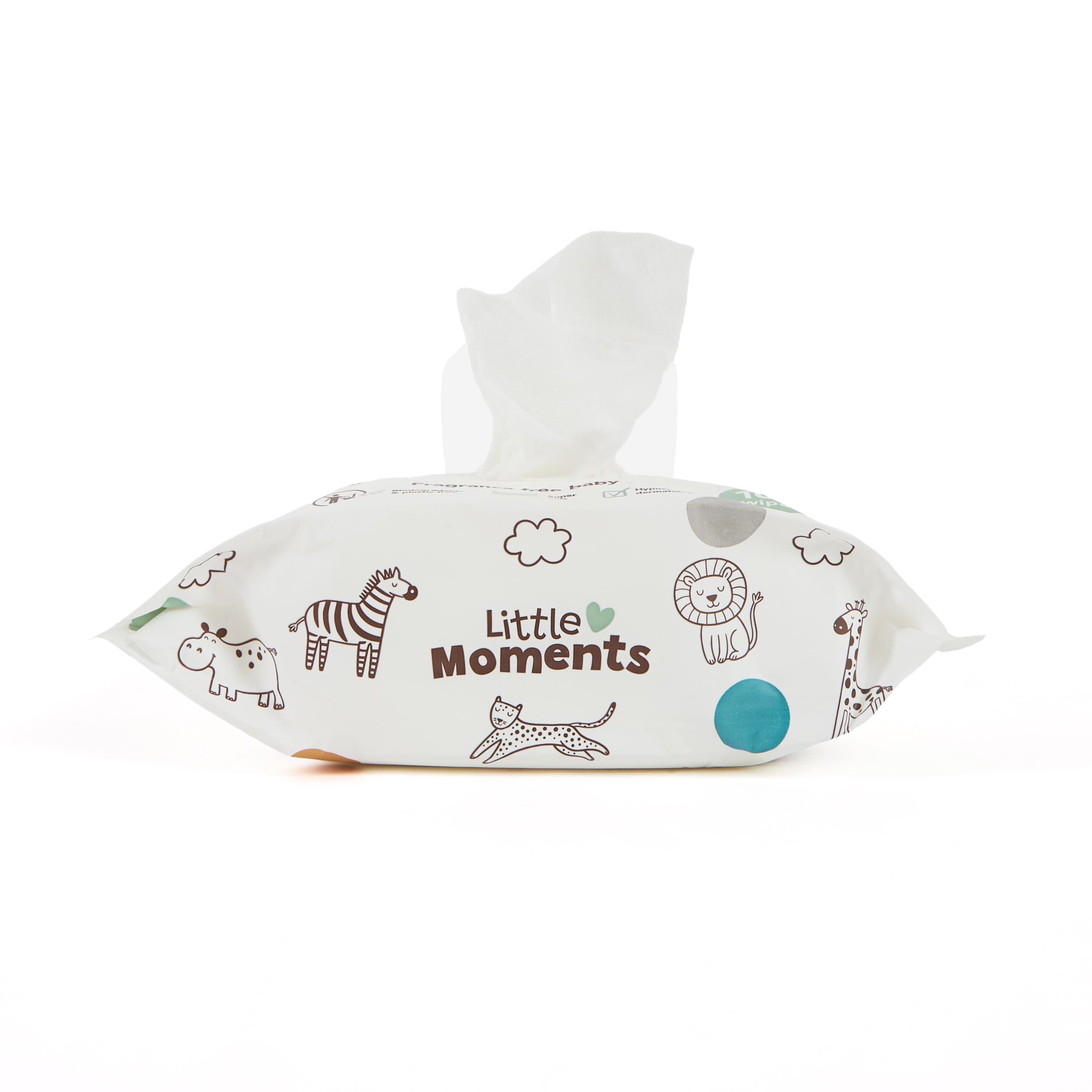 Little Moments Baby Wipes Pack 100