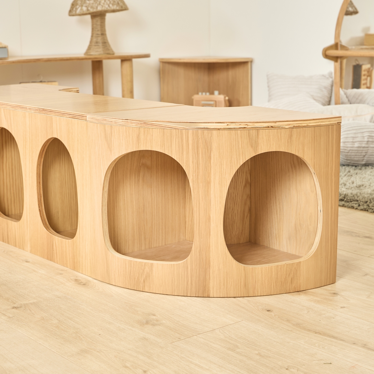 Under 2's Low Corner Storage and Display Unit from Hope Education ...