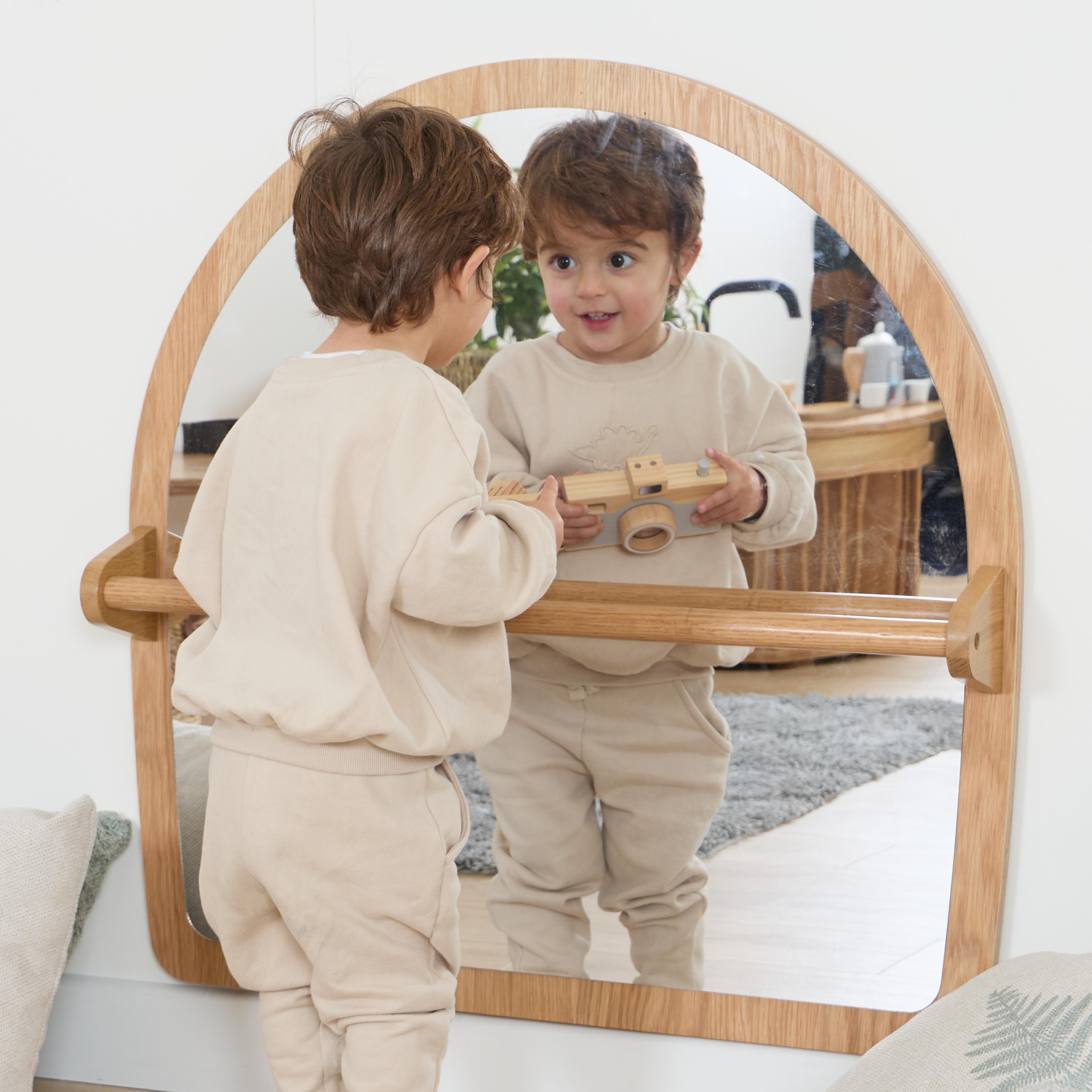 Under 2's Pull up and Play Mirror from Hope Education