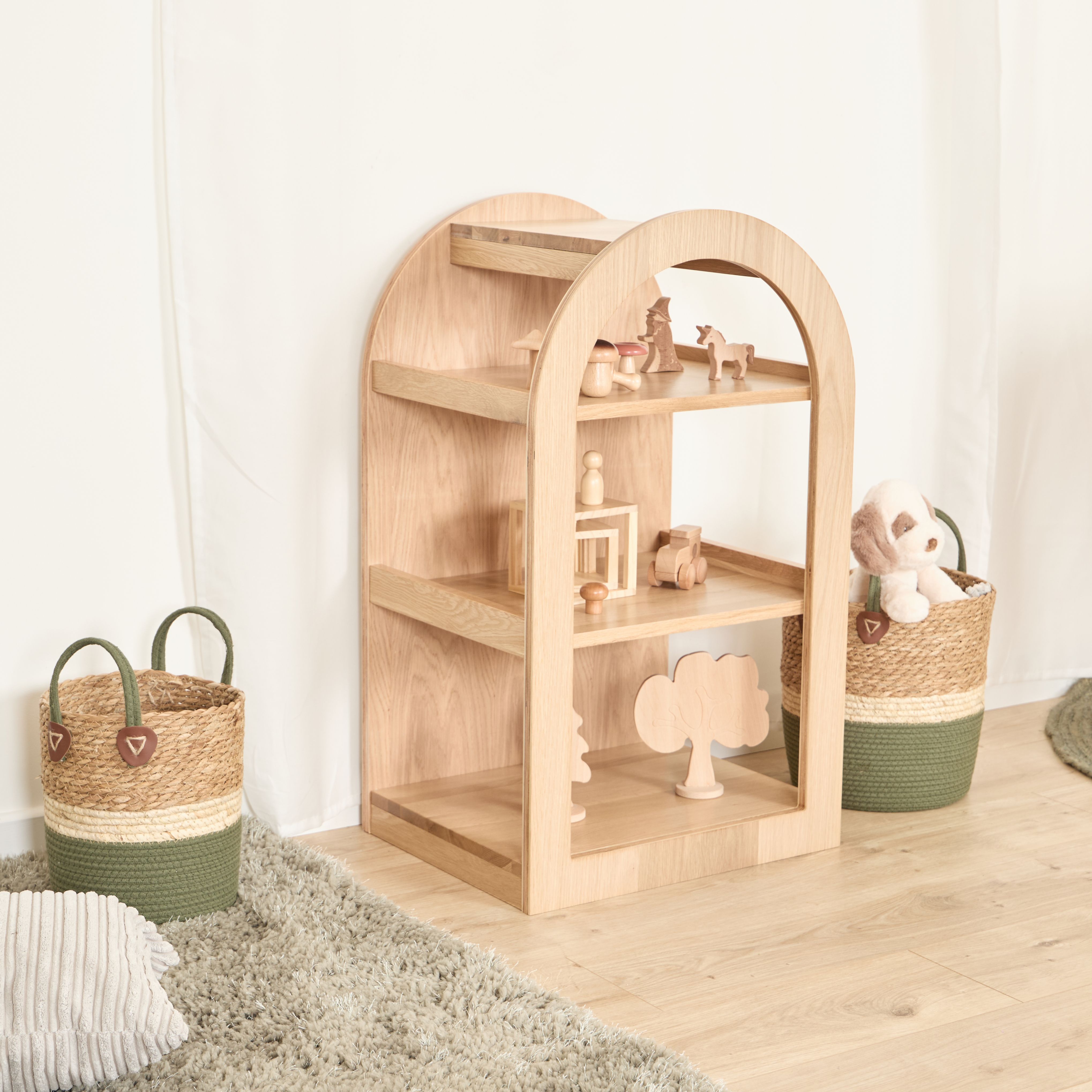Under 2s Arch Storage with Shelving