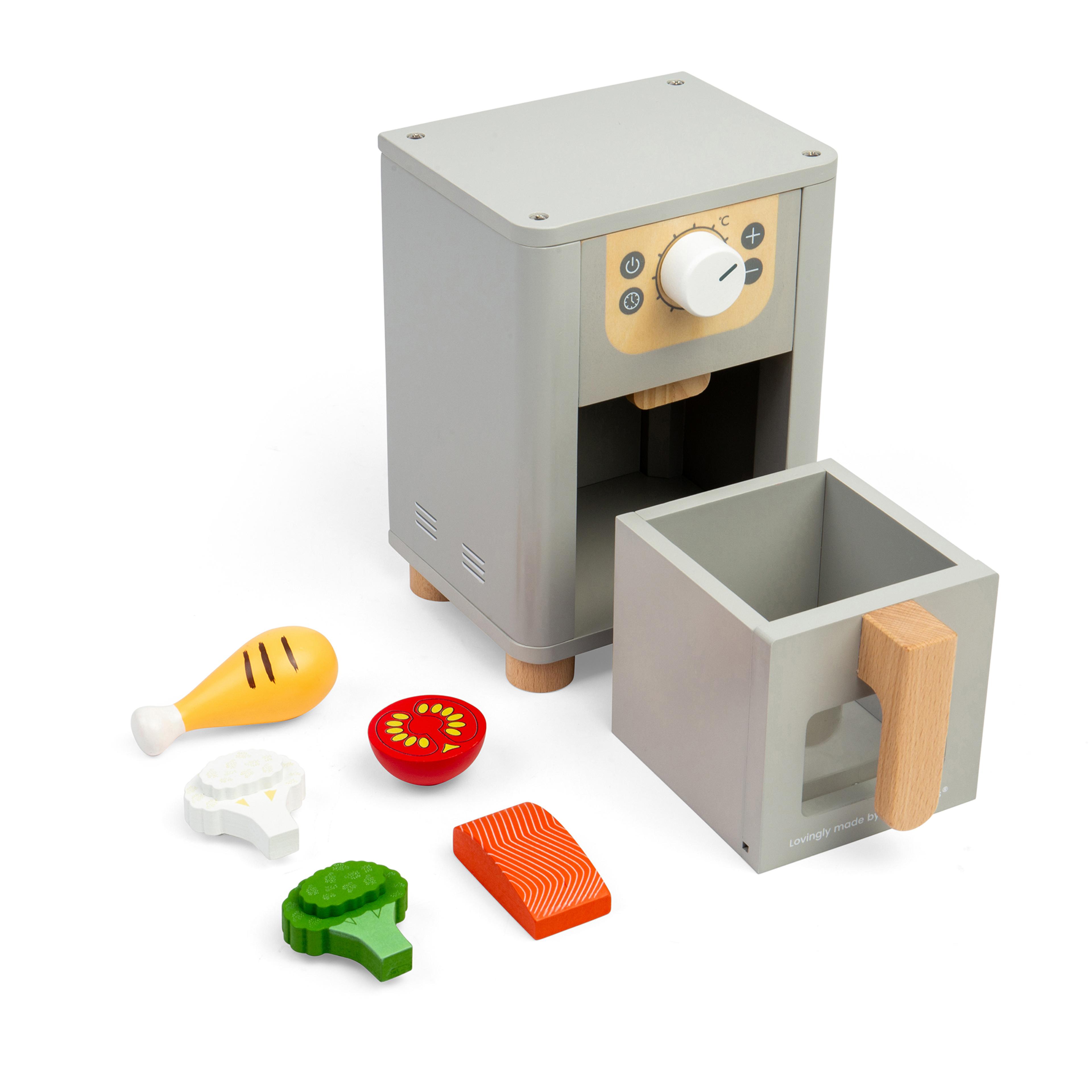 BIGJIGS TOYS Wooden Air Fryer
