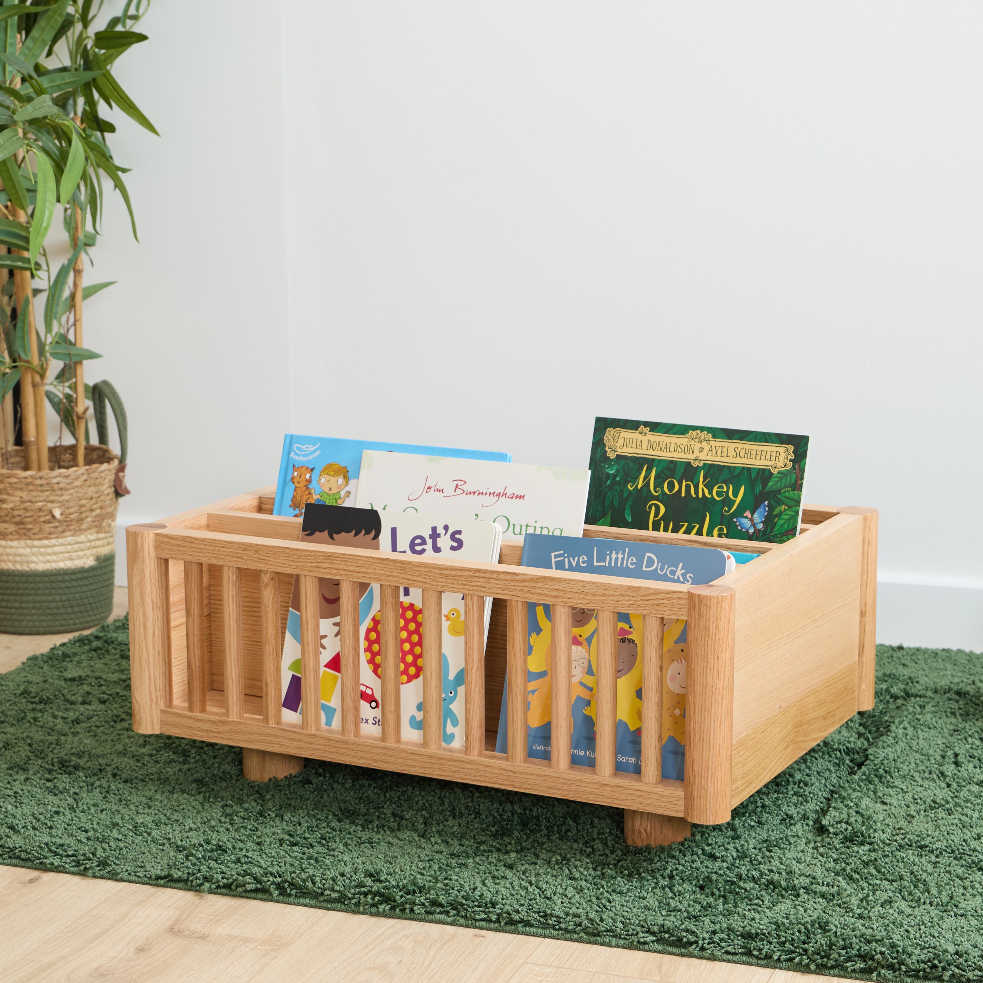 Under 2s Fluted Book Storage