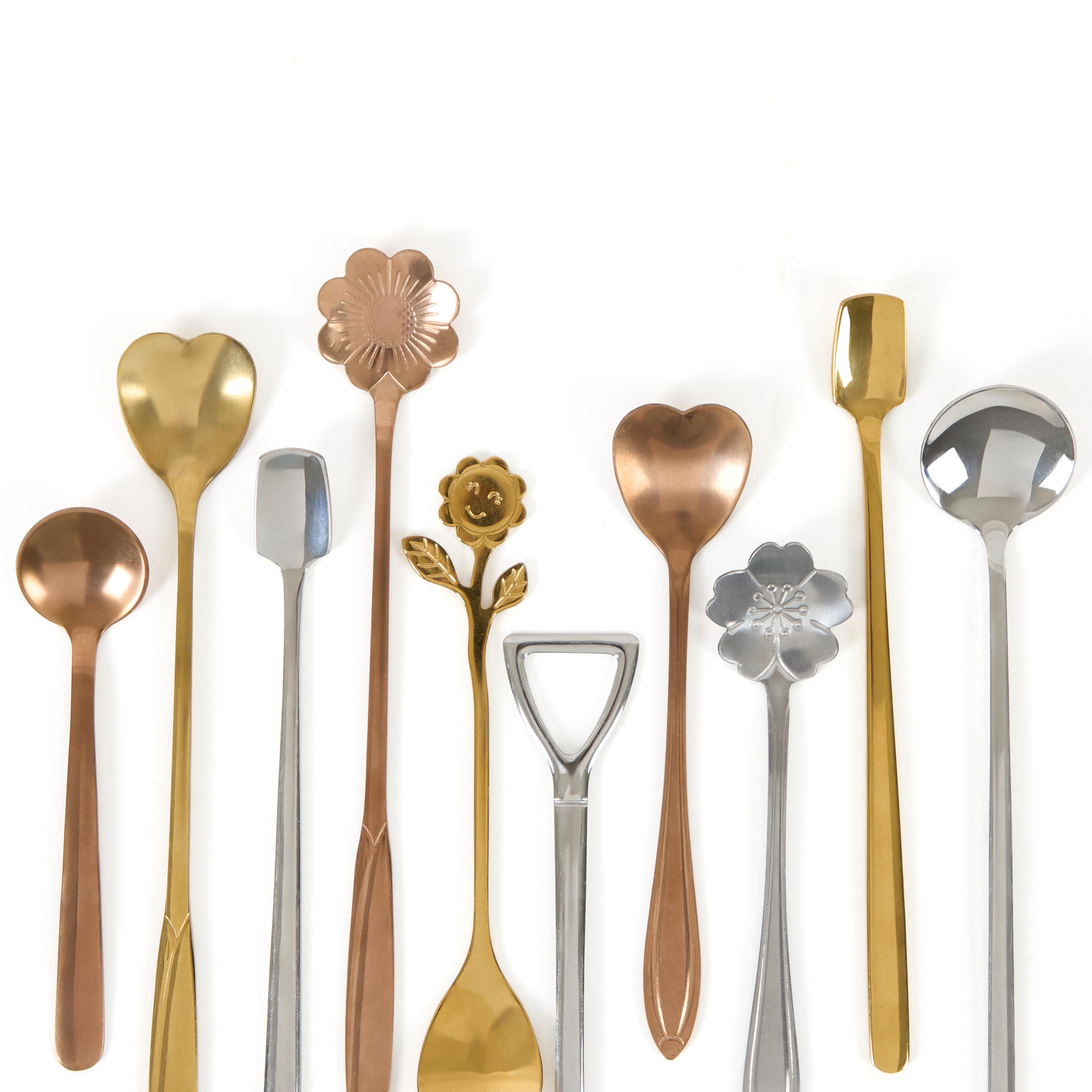 Interesting Metal Spoons from Hope Education - Pack of 10 