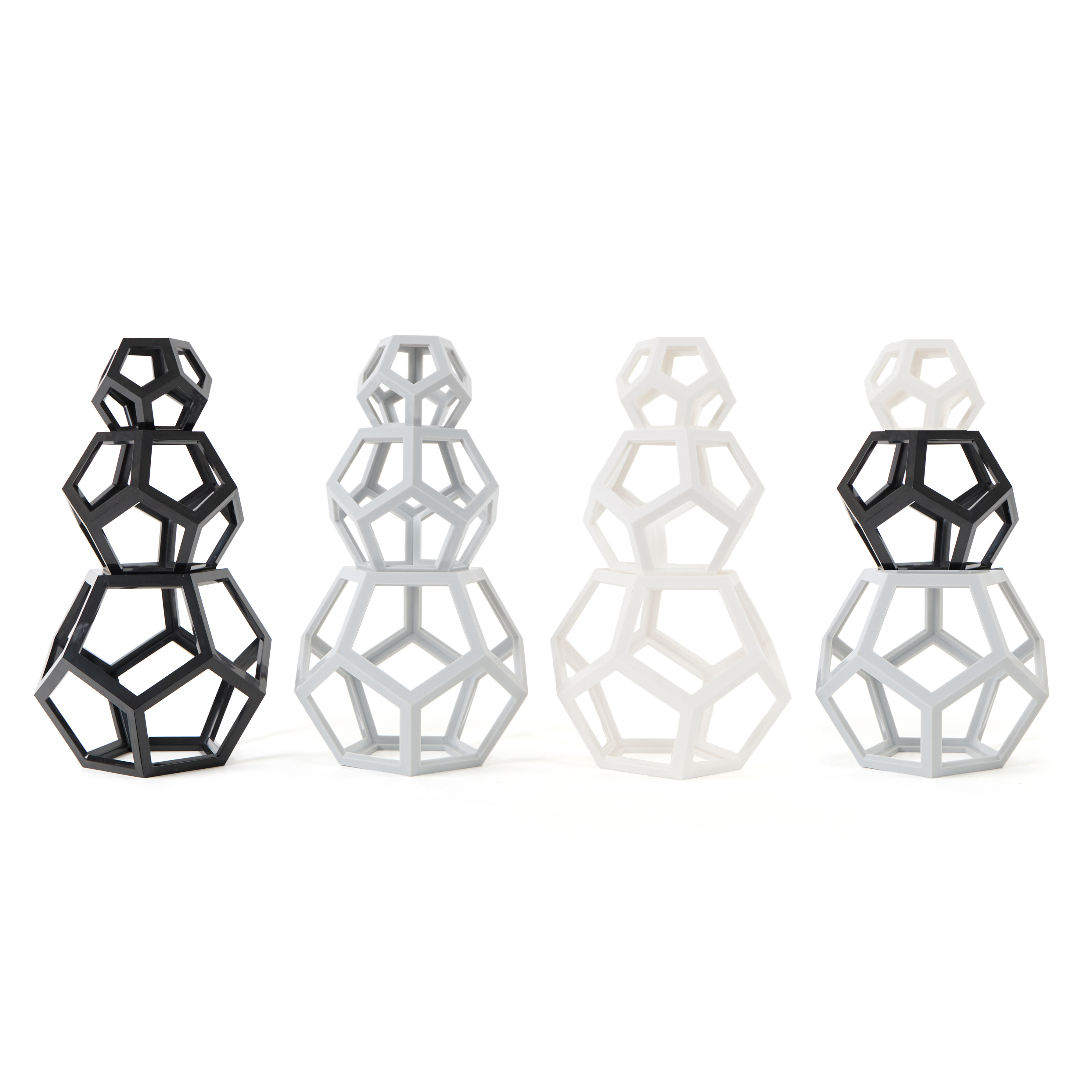 Bio Plastic Open Monochrome Boulders