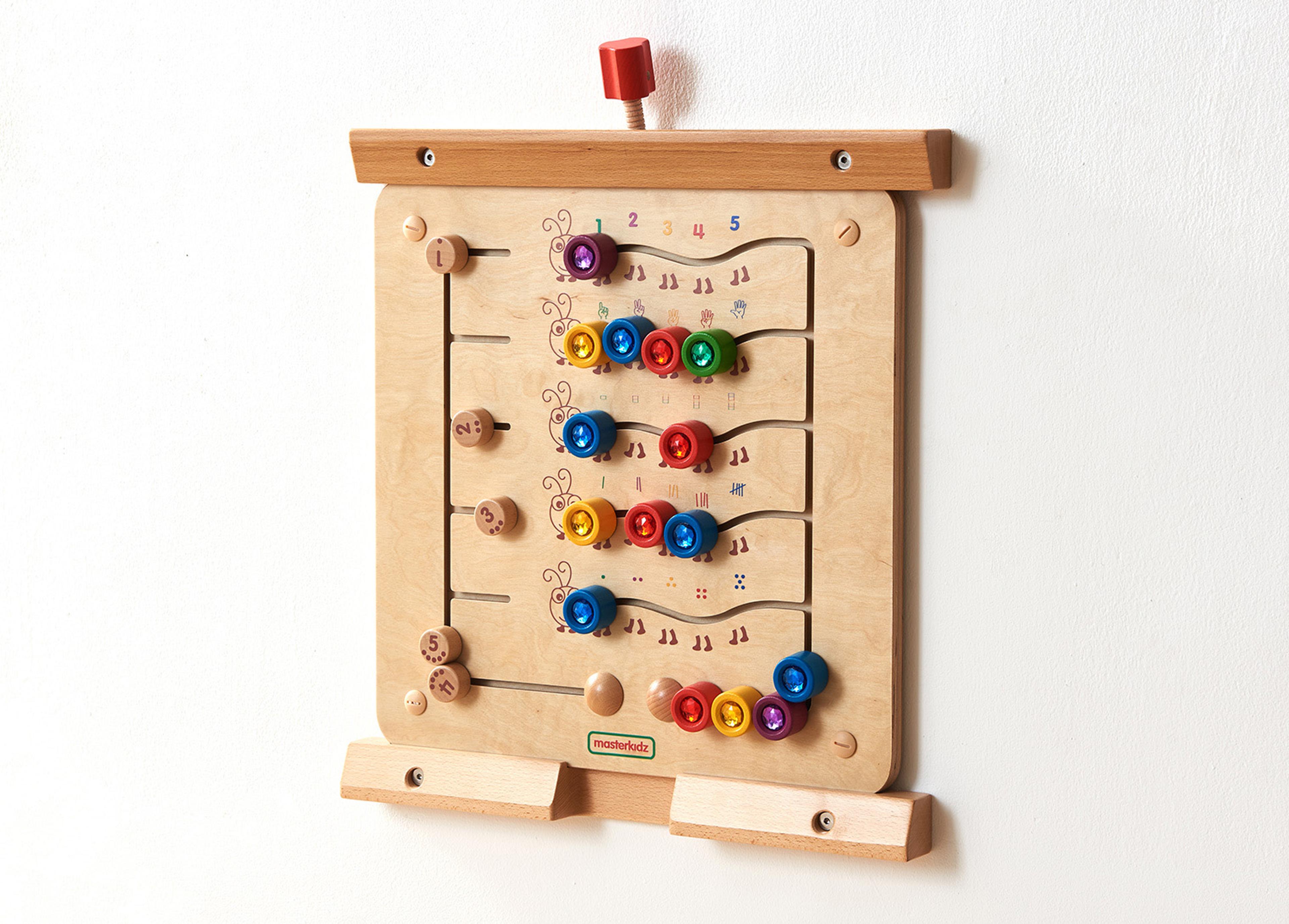 masterkidz 1-5 Numbers and Quantity Learning Caterpillars