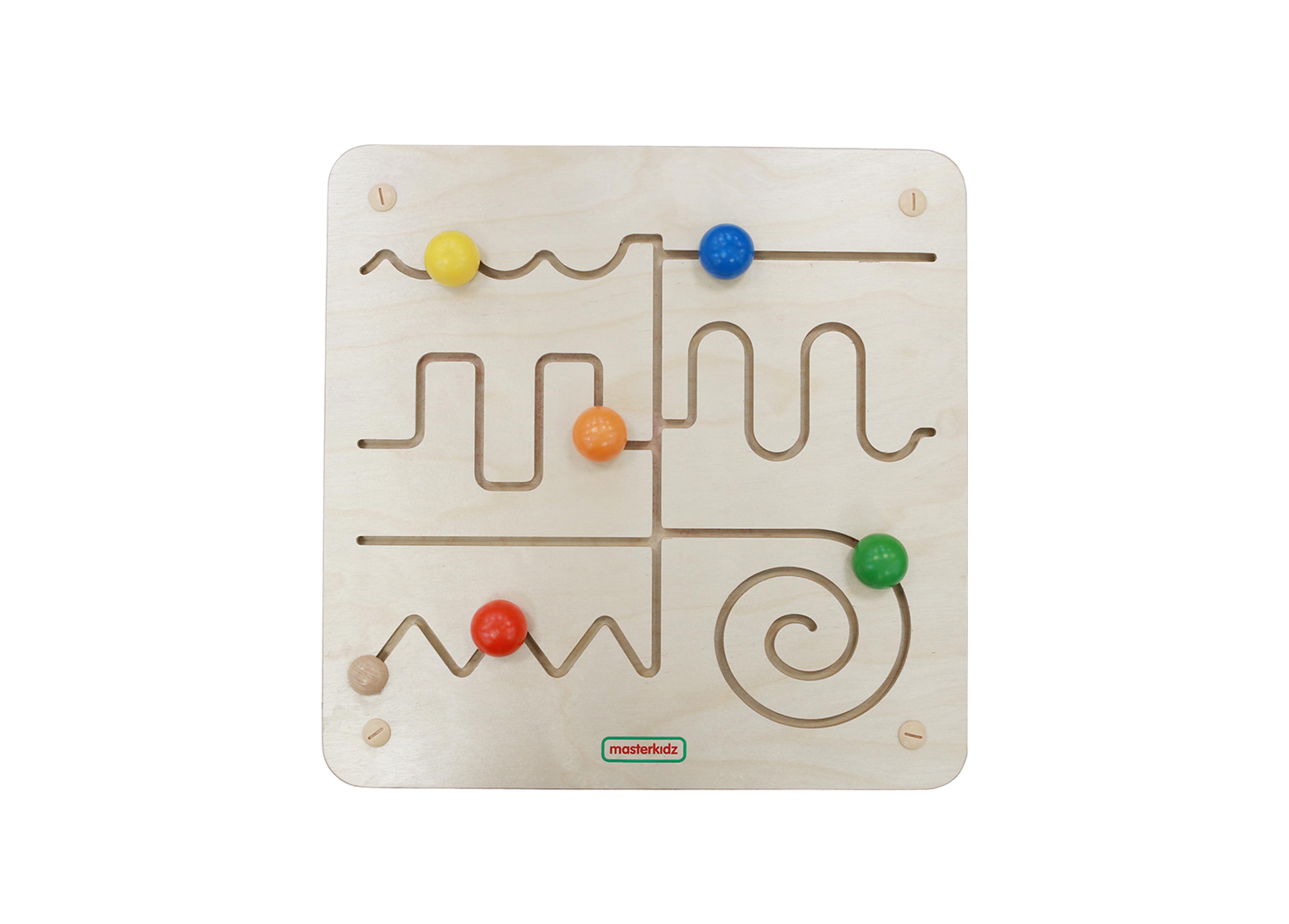masterkidz Wall Elements - Waves and Lines Sliding Maze