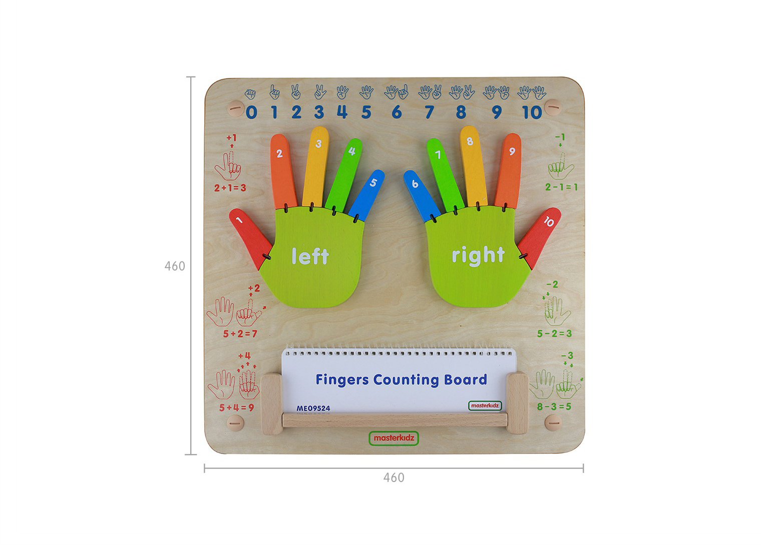 MasterKidz Fingers Counting Board