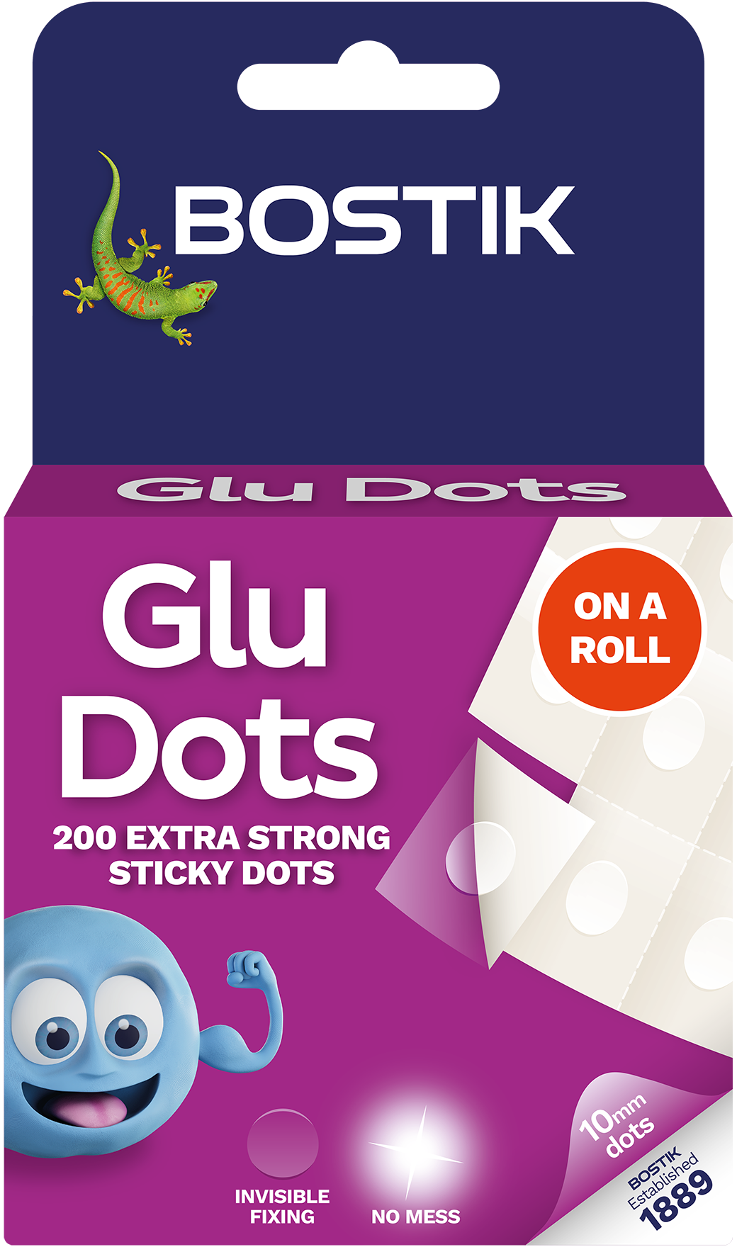 Bostik Extra Strong Glu Dots - Pk of 200