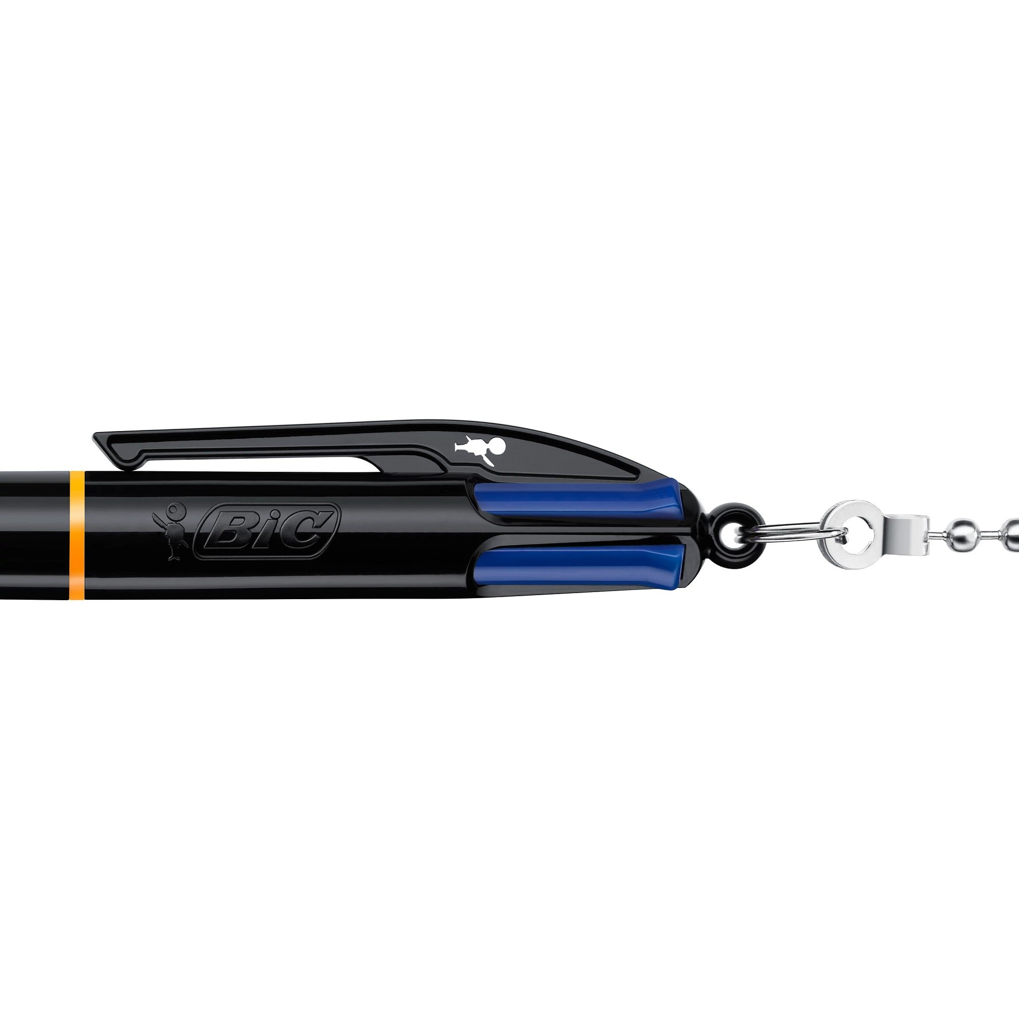 BIC 4 Colours Ballpoint Counter Pen Blu