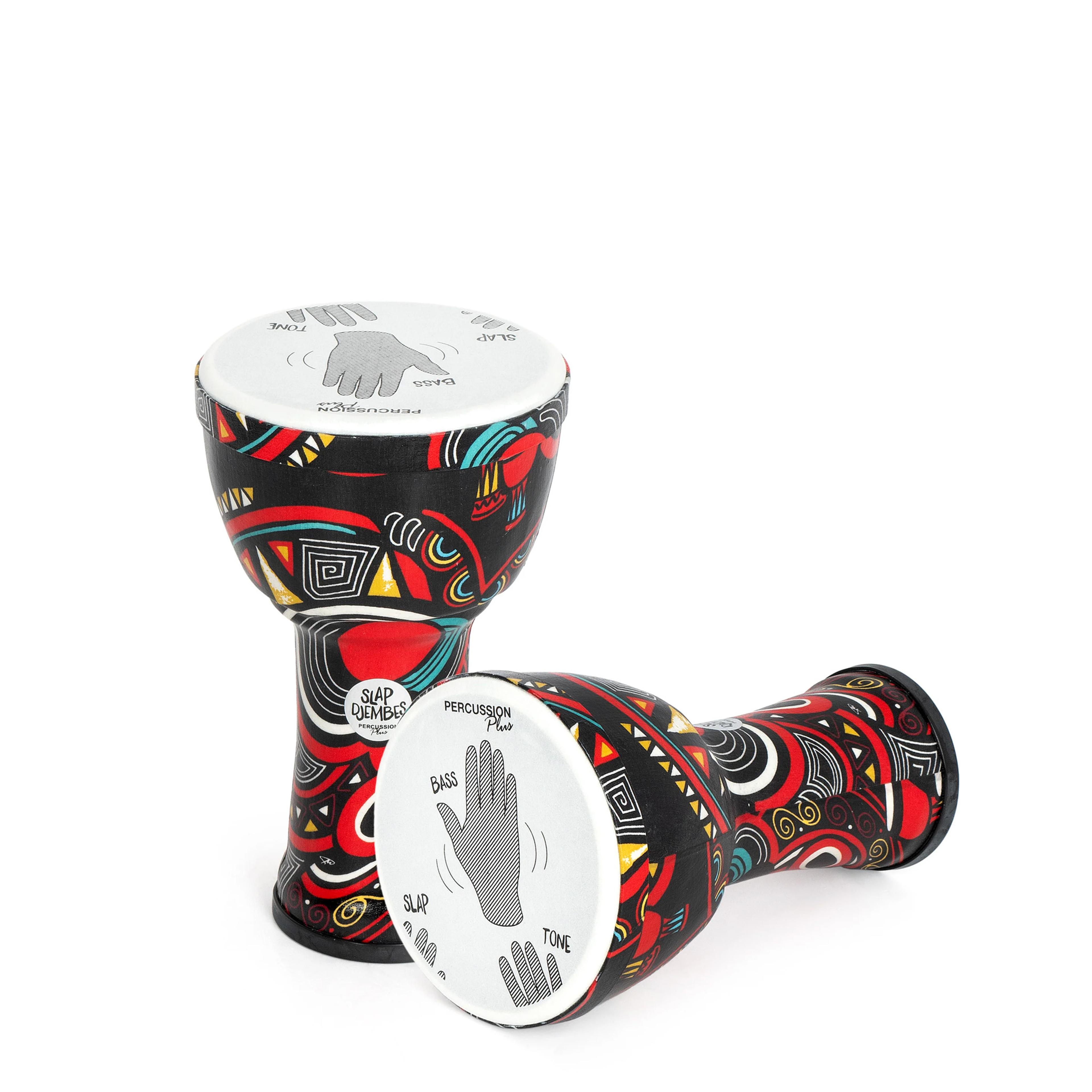 PERCUSSION Plus Slap Djembes - New Carnival Pre-tuned 7inch Head