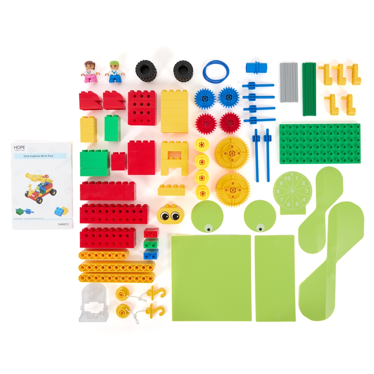 Early Engineer Bricks from Hope Education - 110 Piece Set | HP00060138 ...