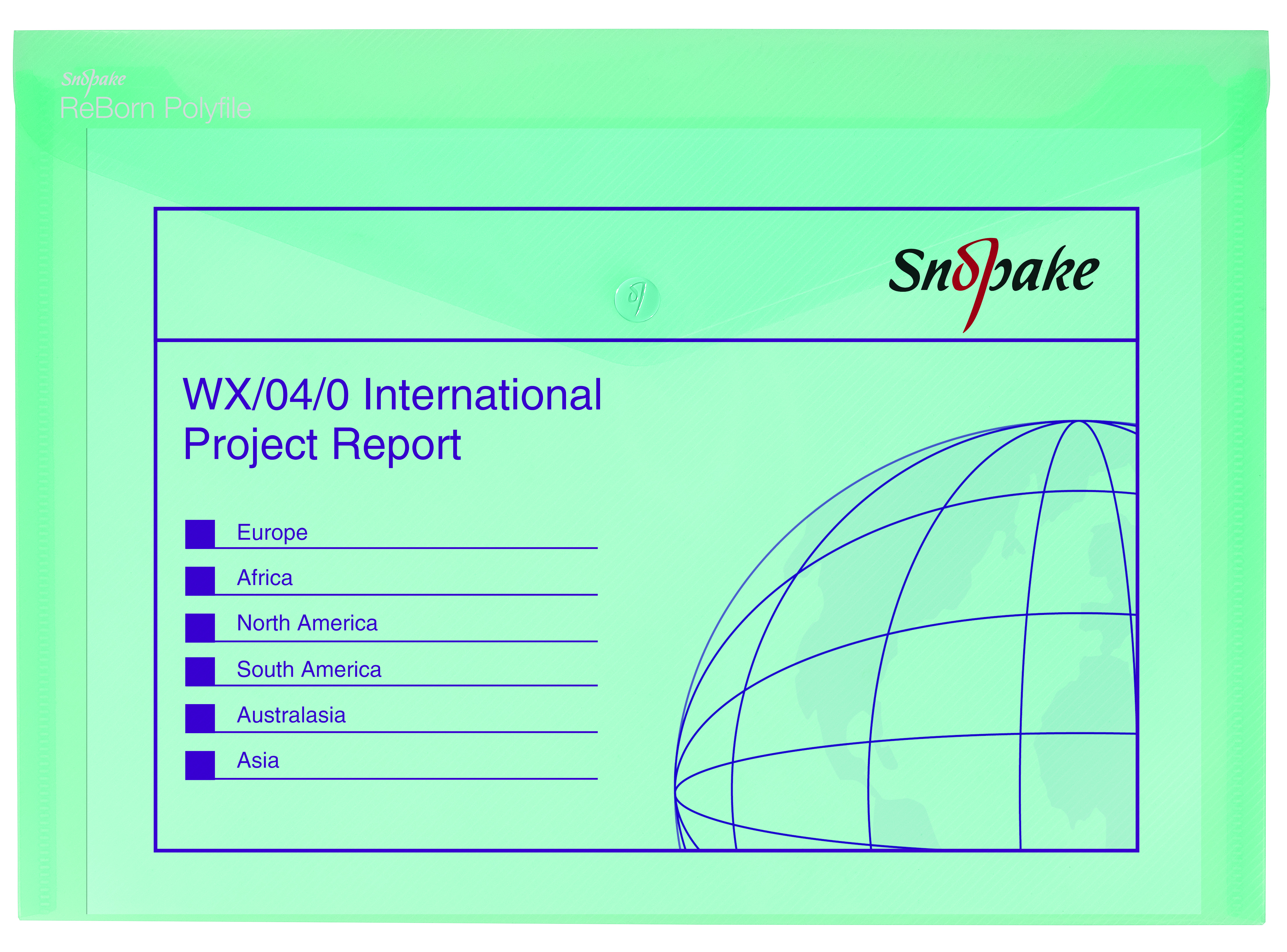 SP ReBorn 100% Recycled Polyfile A4 Pk5