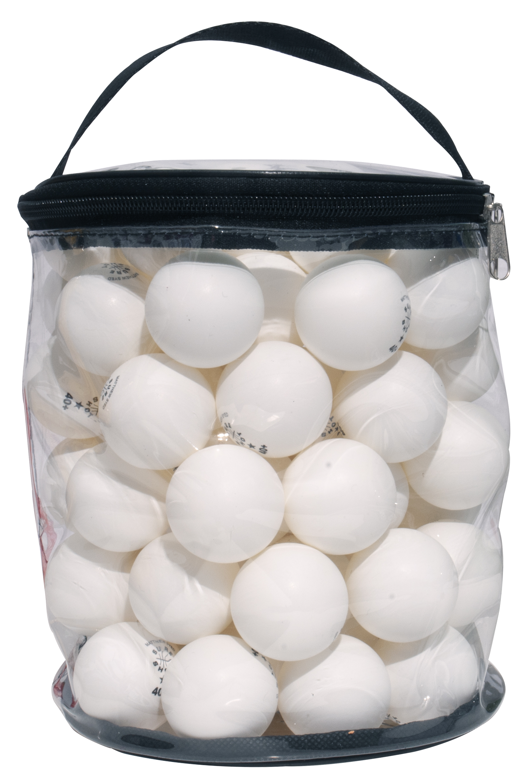 Sure Shot Matthew Syed Tennis Balls - White - Bag of 72
