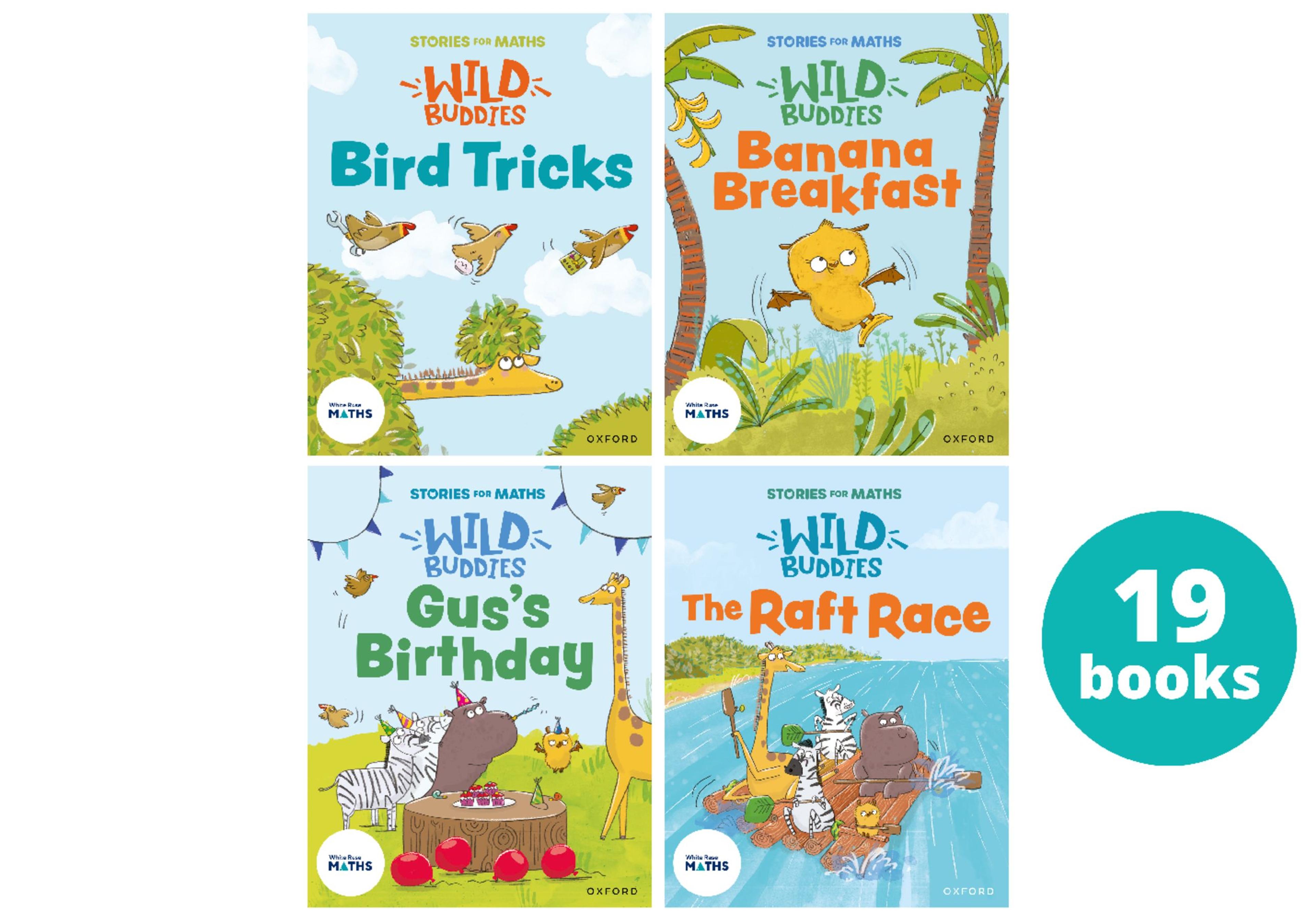 Stories for Maths: EYFS Wild Buddies Mixed Pack of 19