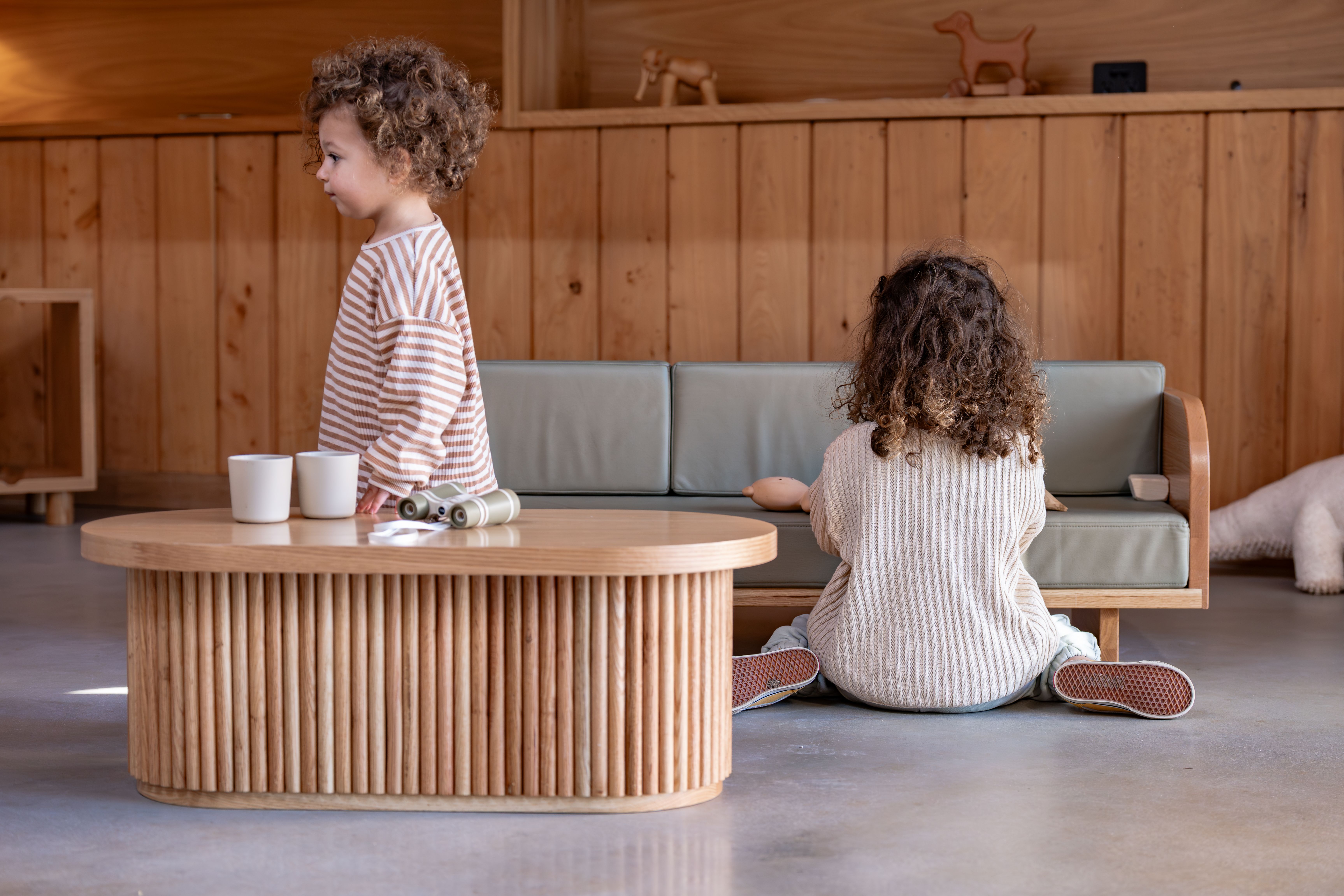 Kids by Design Fluted Coffee Table