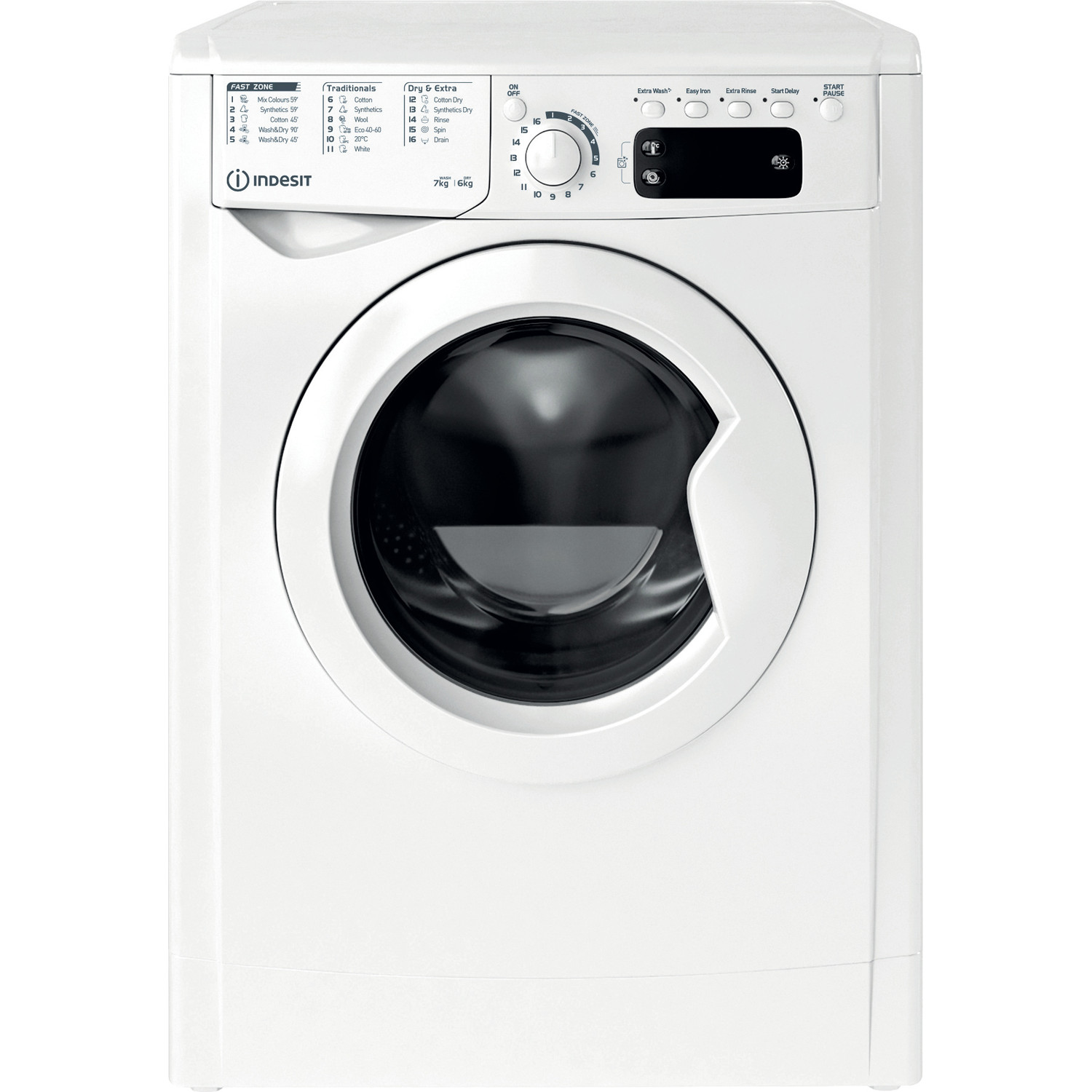INDESIT WASH DRY 1400 76KG