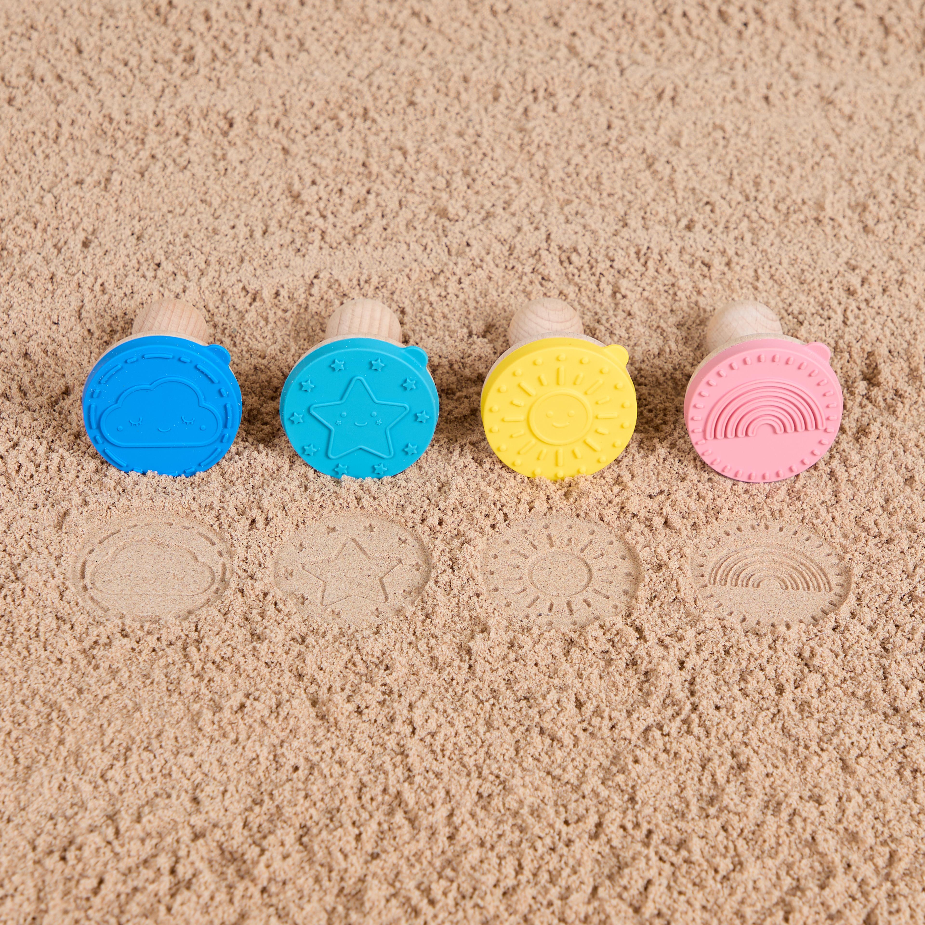 Silicone Sand Stampers – Sky from Hope Education - Pack of 4