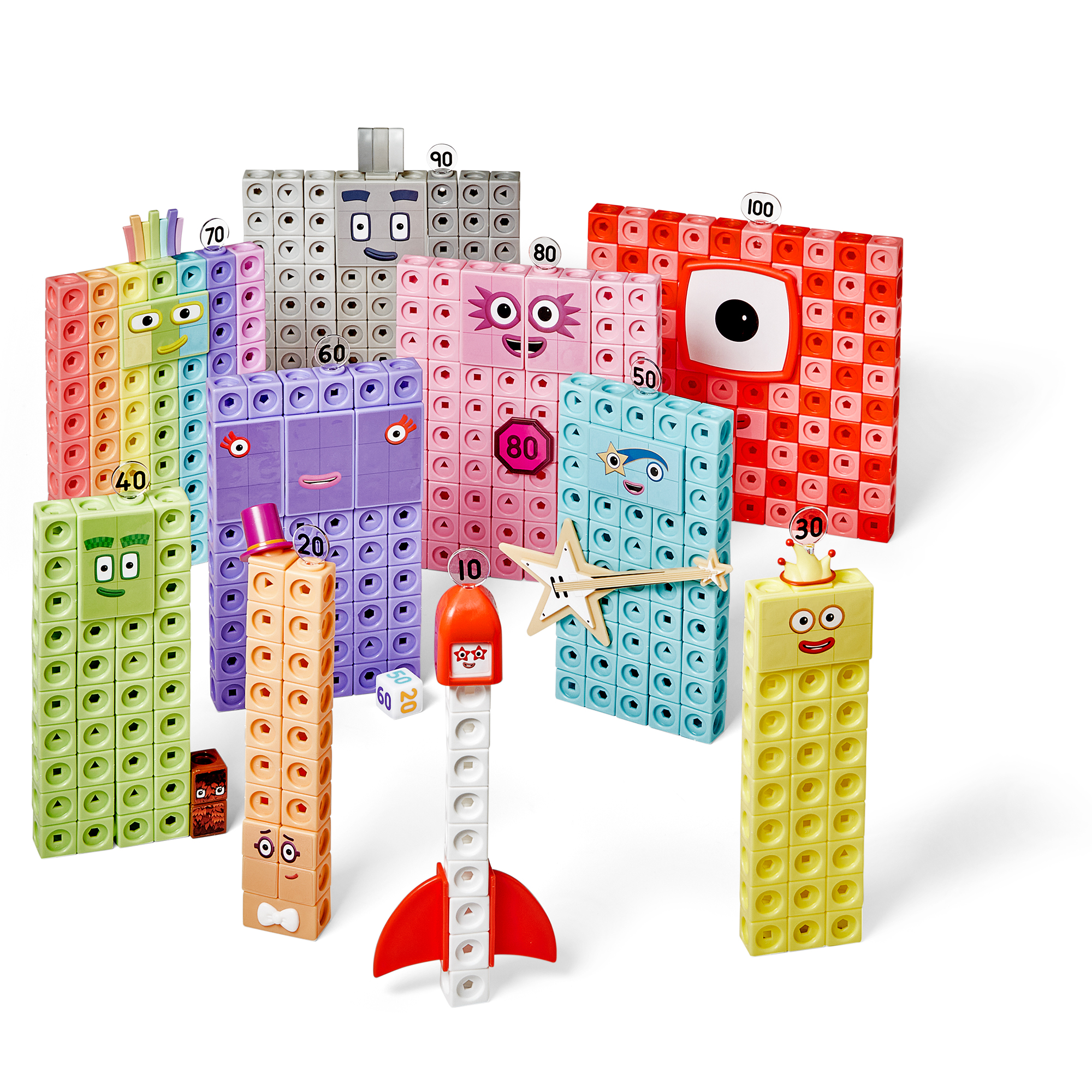 Learning Resources MathLink® Cubes Activity Set Numberblocks
