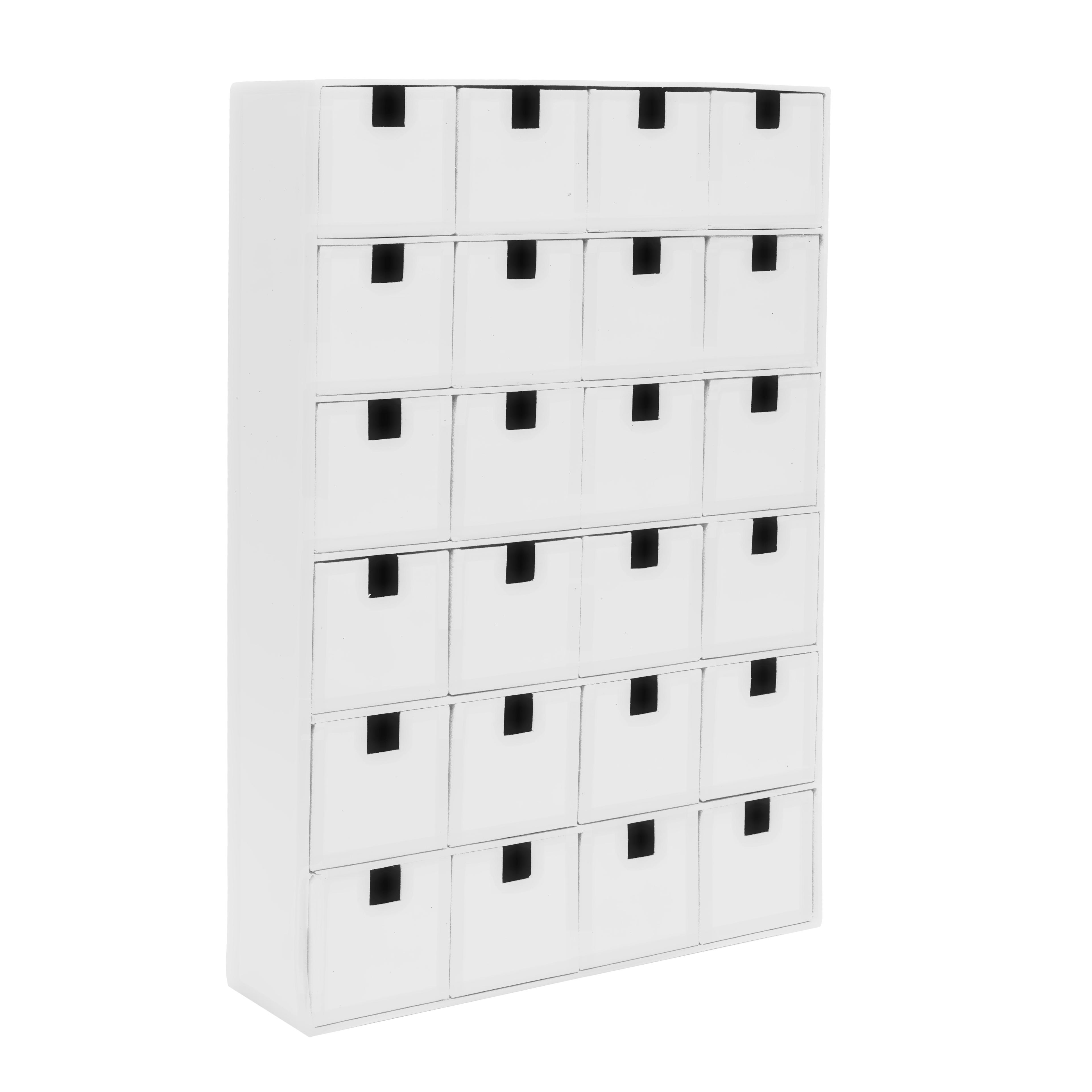 Papier-Mache Box - Advent Calendar