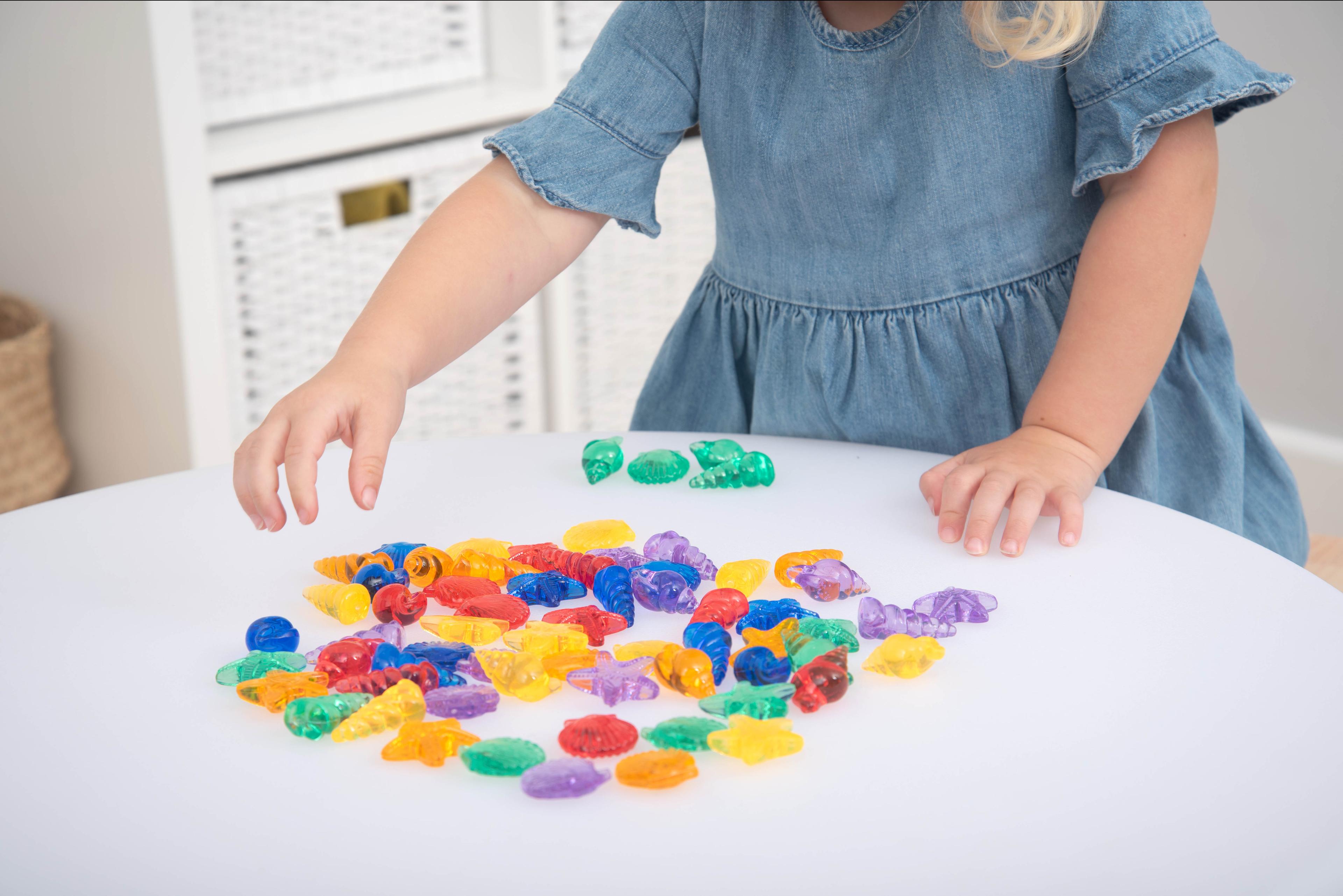 tickit Translucent Coloured Shells