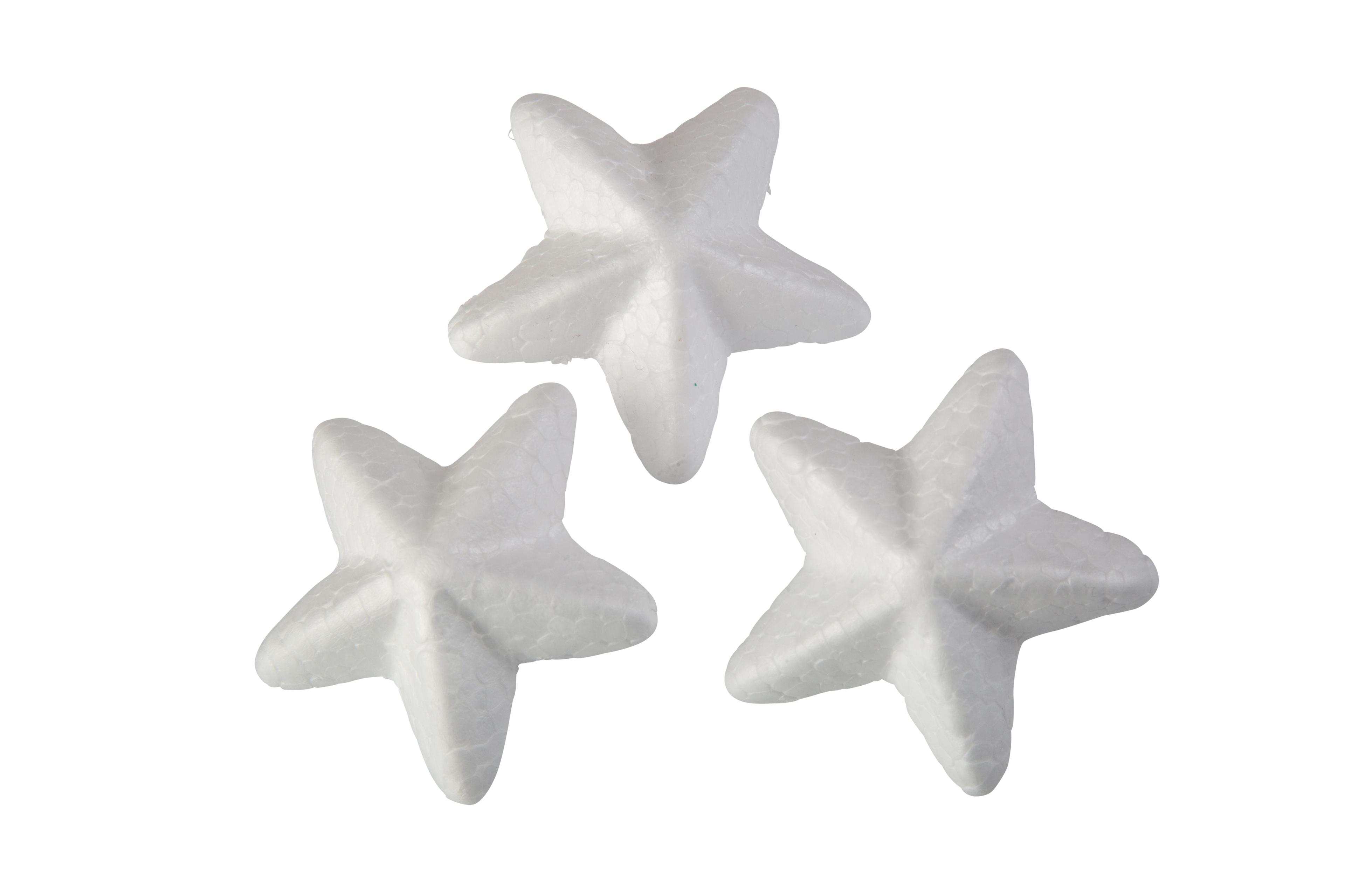 Polystyrene Stars - Pack of 20