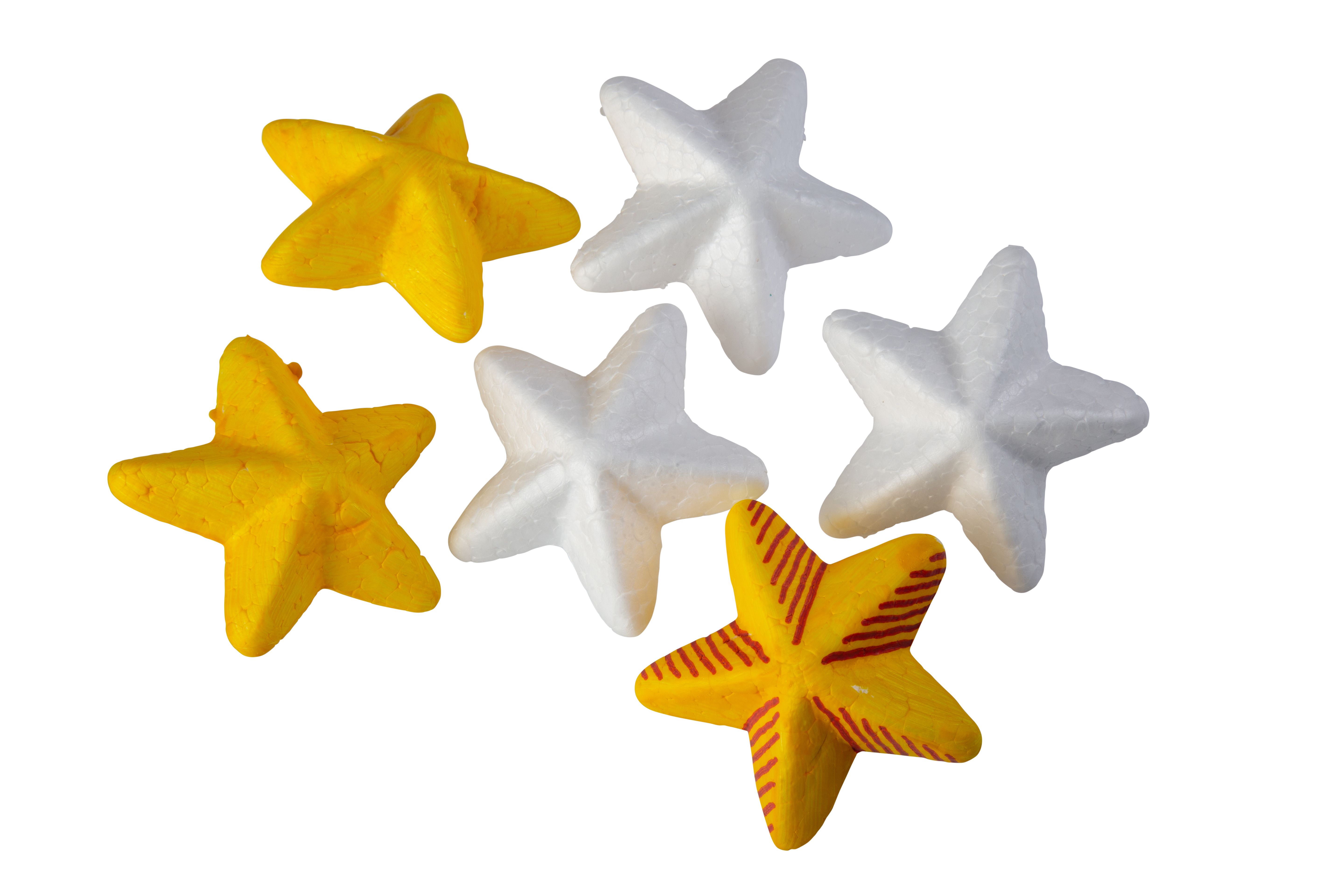 Polystyrene Stars - Pack of 20