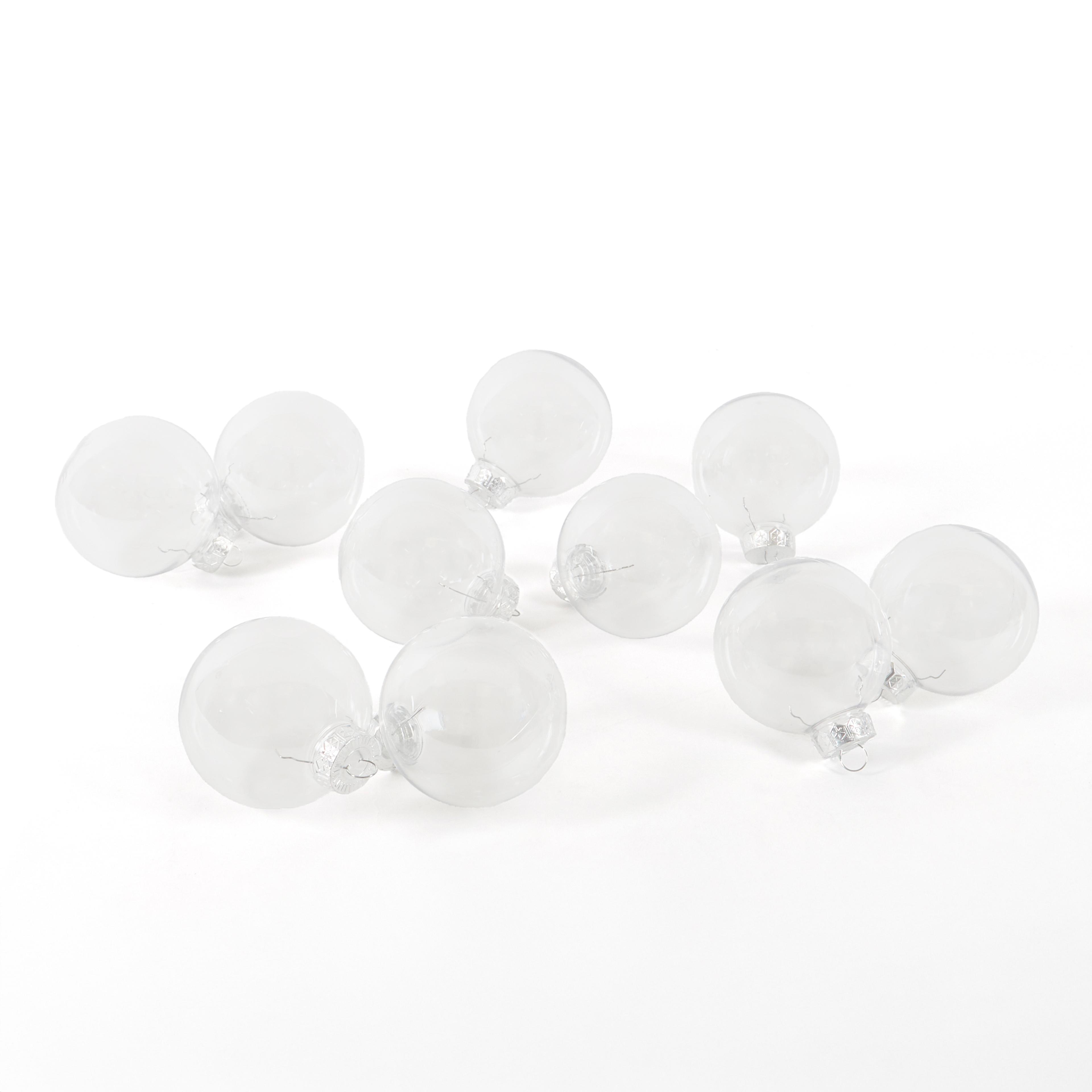 Acrylic Baubles - Pack of 10