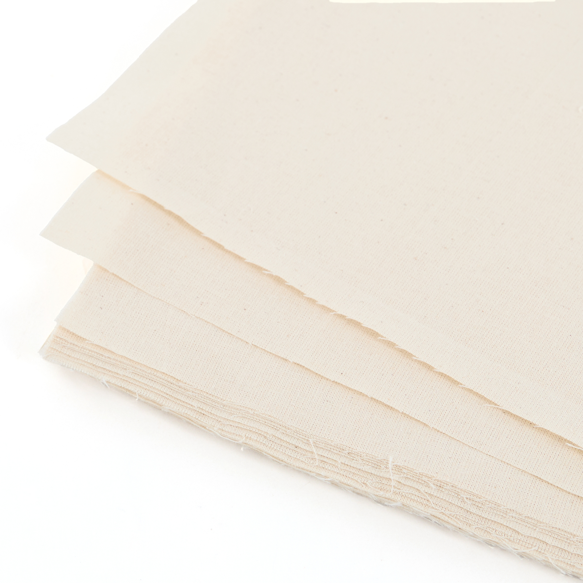 Calico Pieces - Unbleached - A4 - Pack of 30
