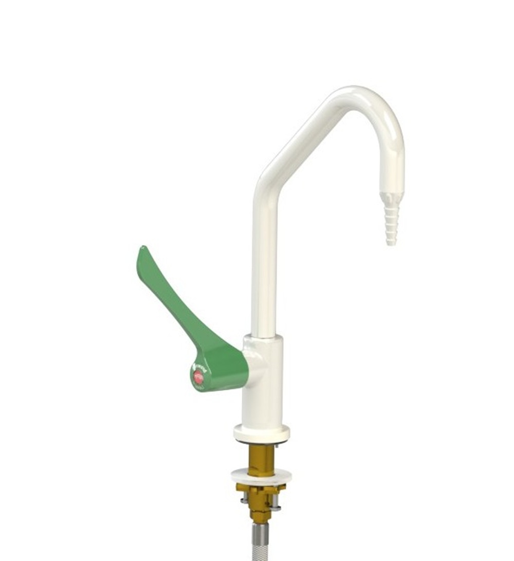 brownall labtap Swan Lever Tap-Hot