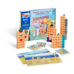 Learning Resources MathLink Cubes Numberblocks 21-30 Activity Set