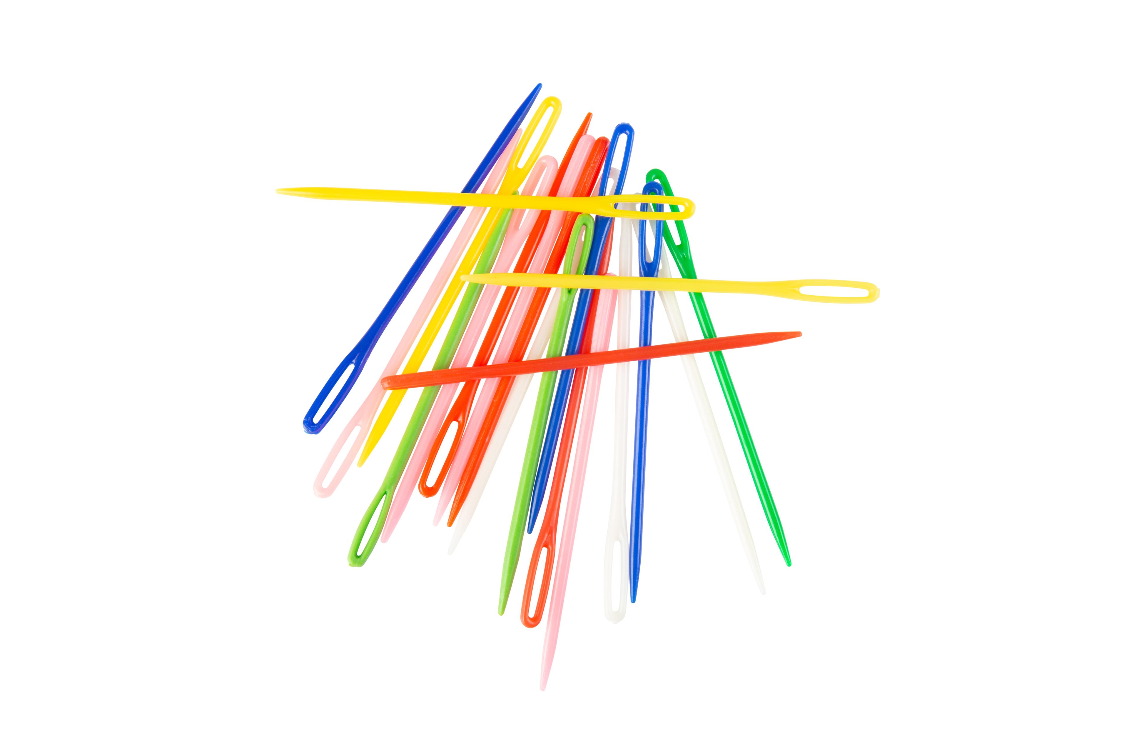 Plastic Sewing Needles - Pack of 20