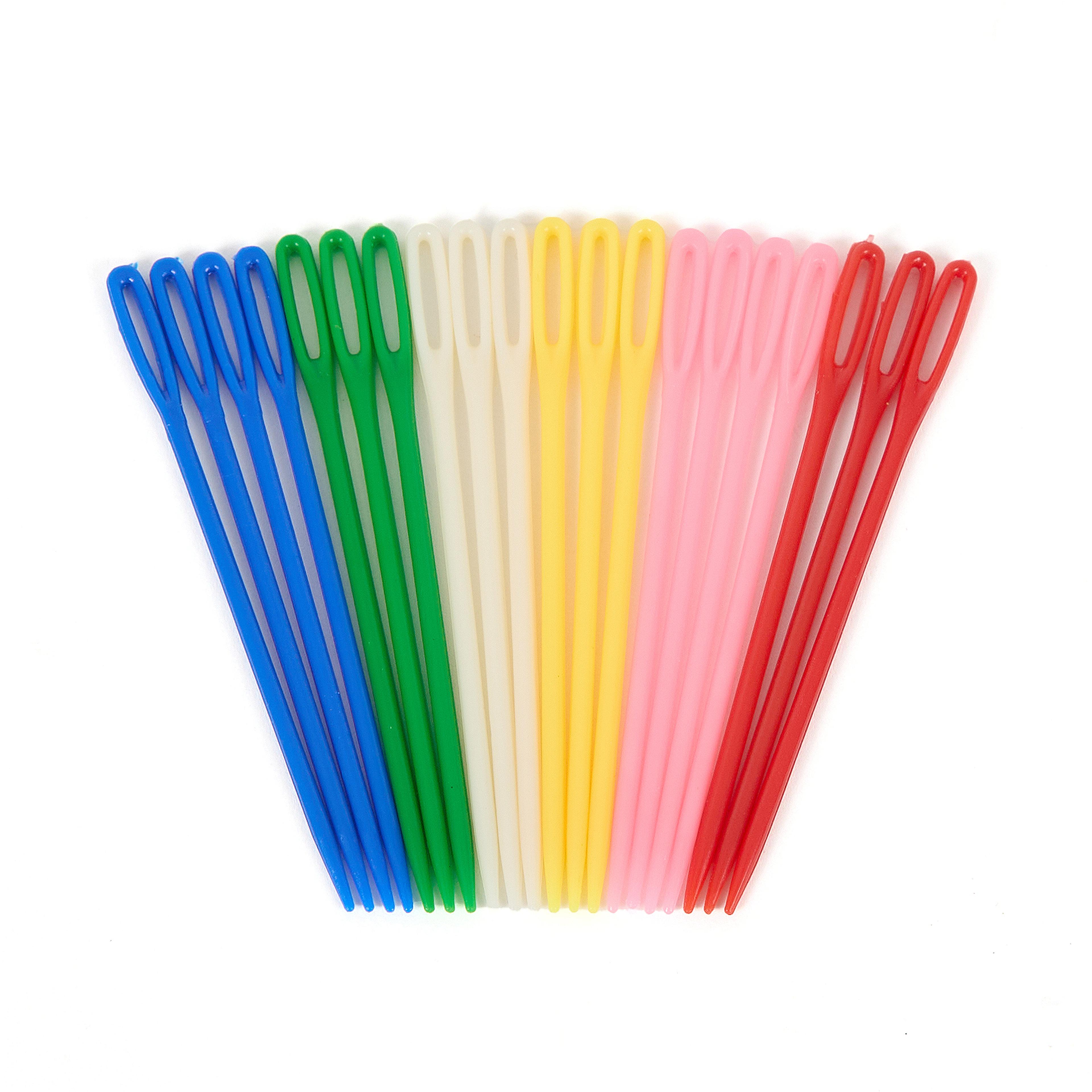 Plastic Sewing Needles - Pack of 20