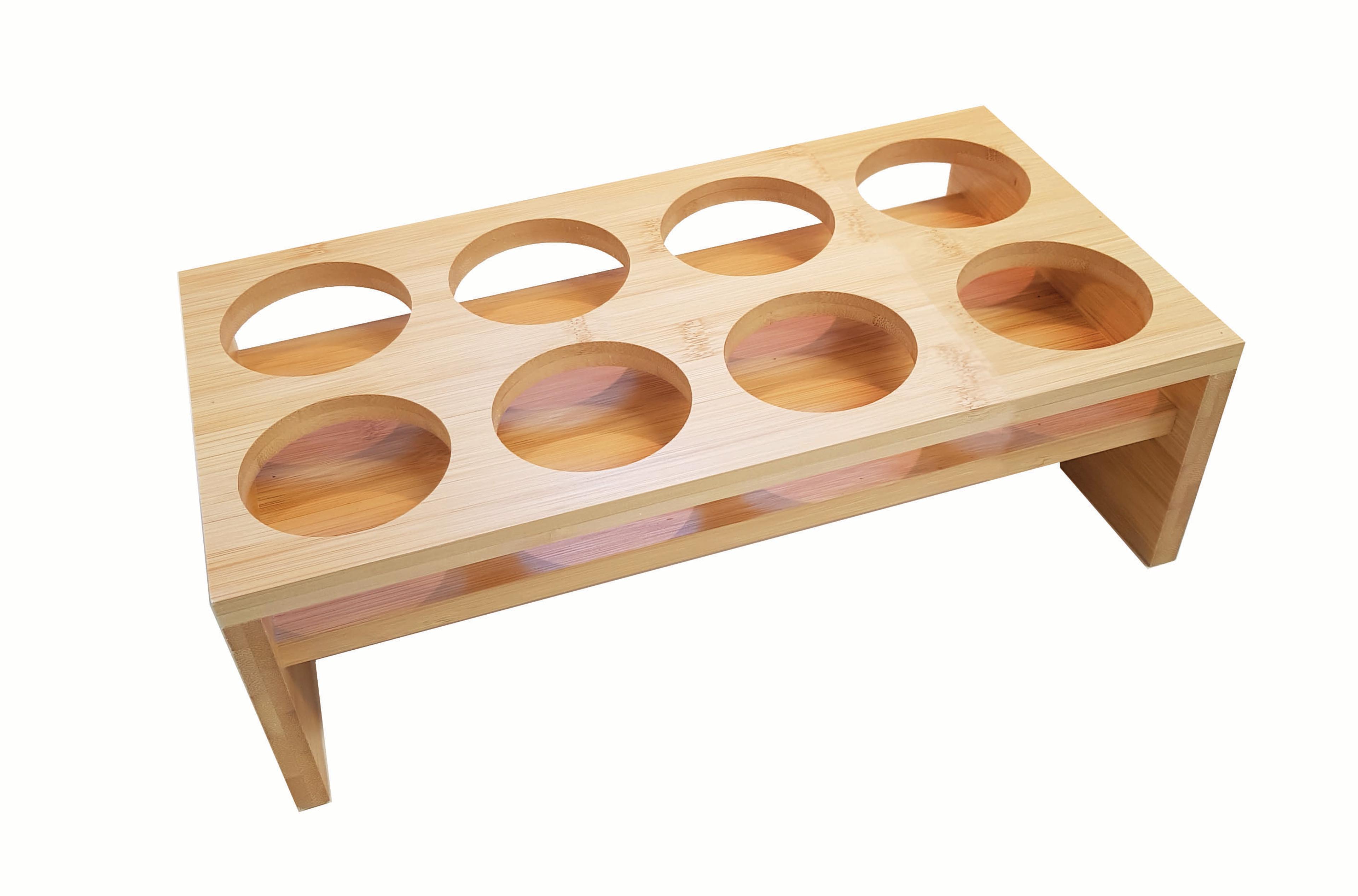 Bamboo Paint Pot Stand