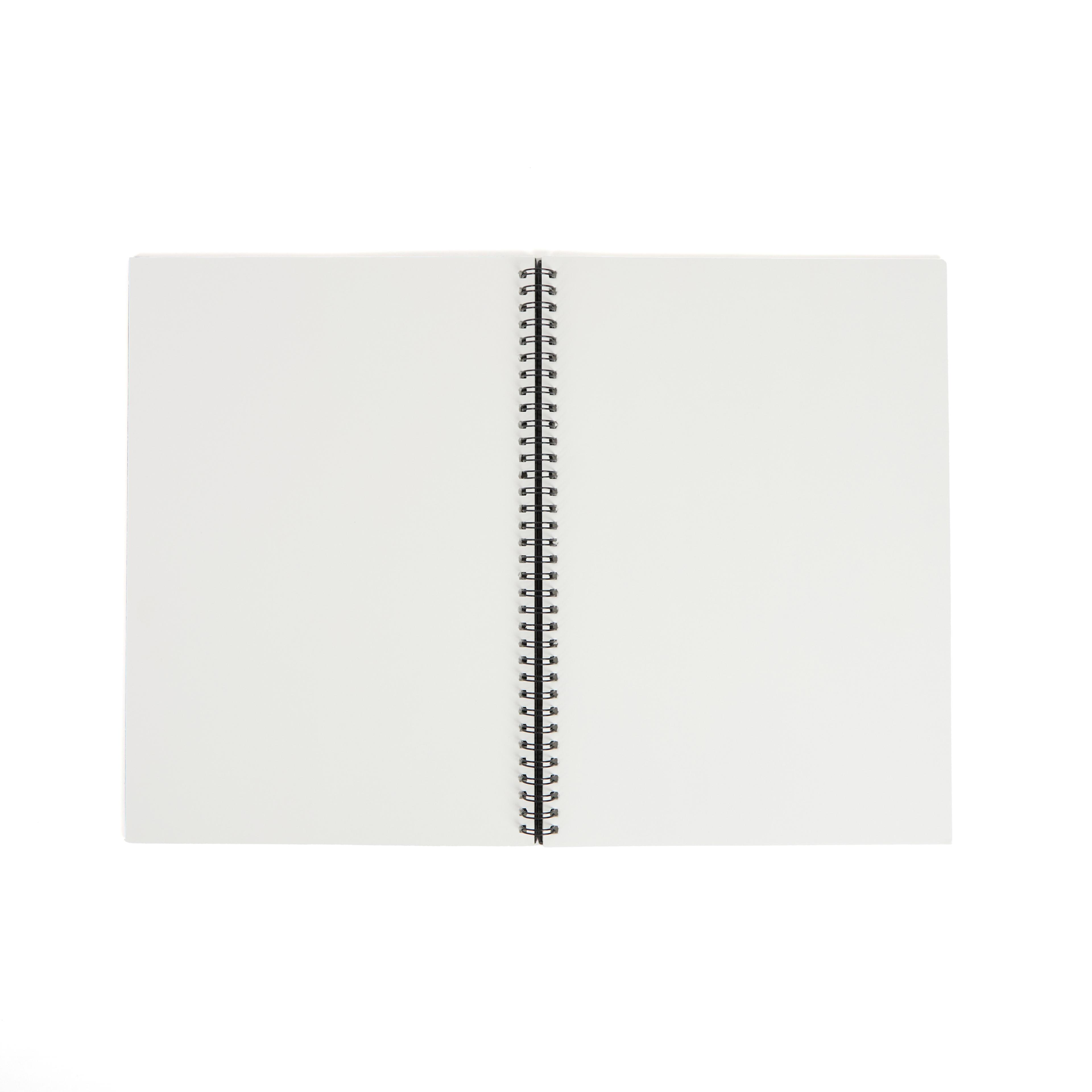 Classmates Black Sketchbook 150gsm - A4 Spiral - Portrait - Pack of 10