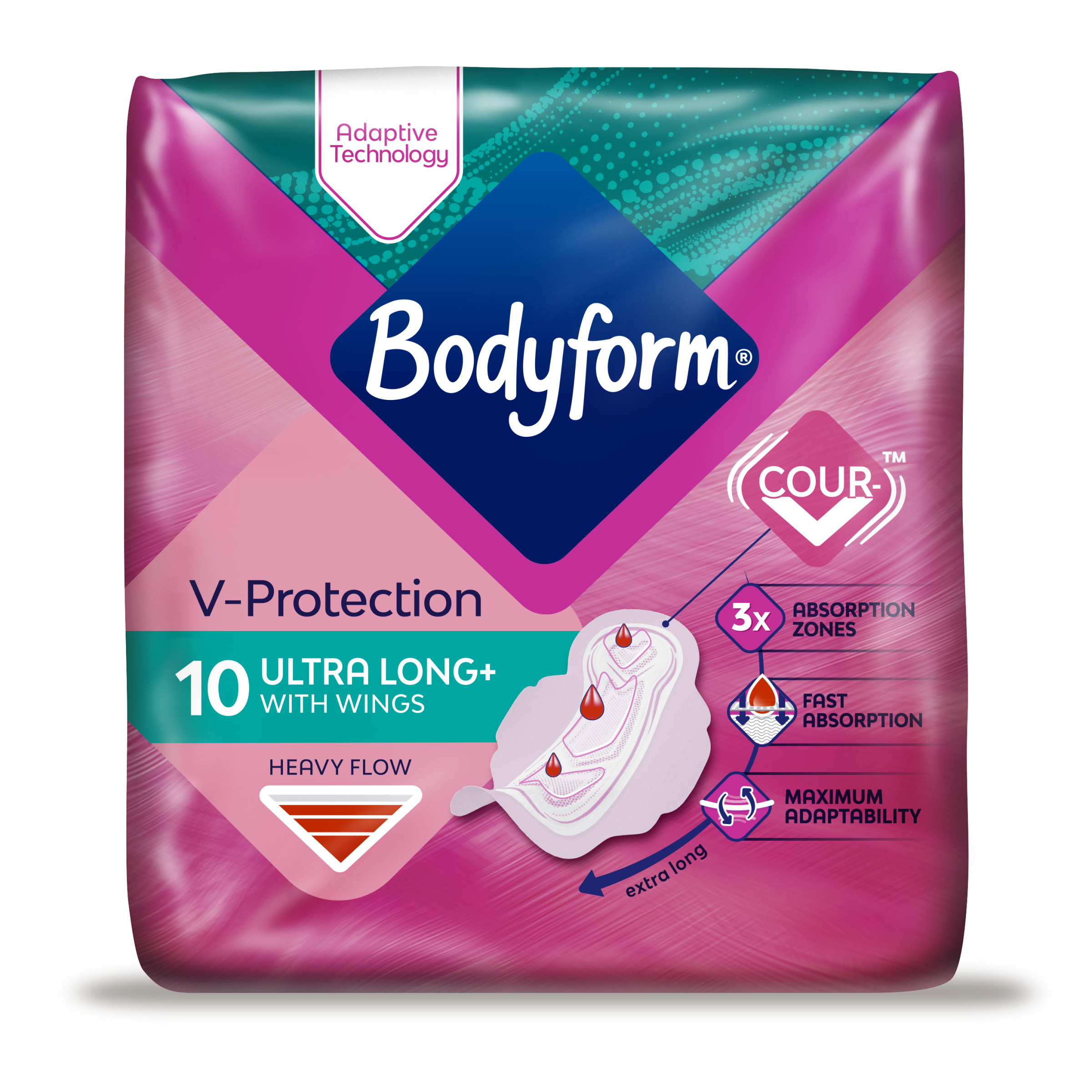 Bodyform ultra long plus wings x P10