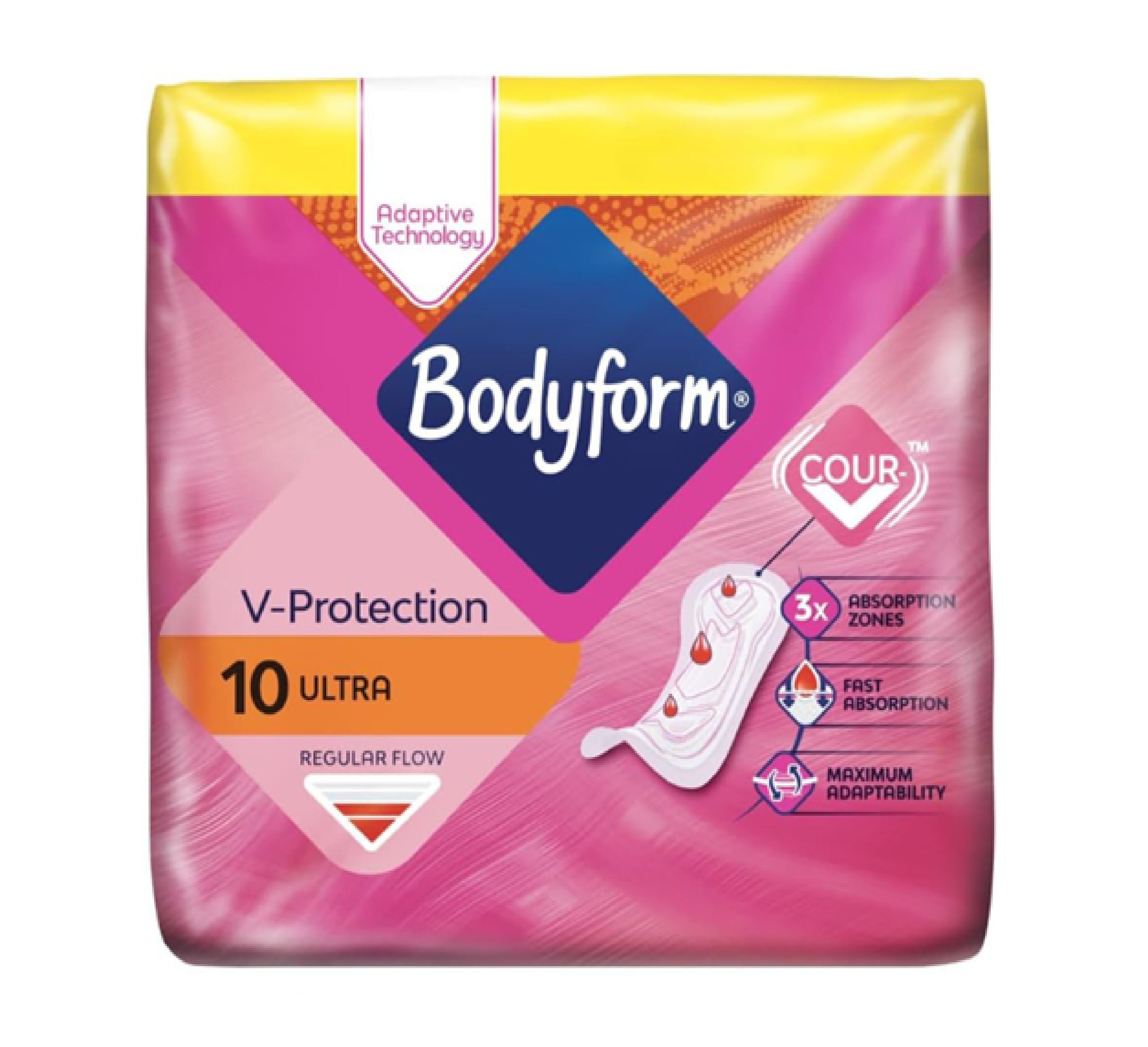 Bodyform Ultra (no wings) x P10