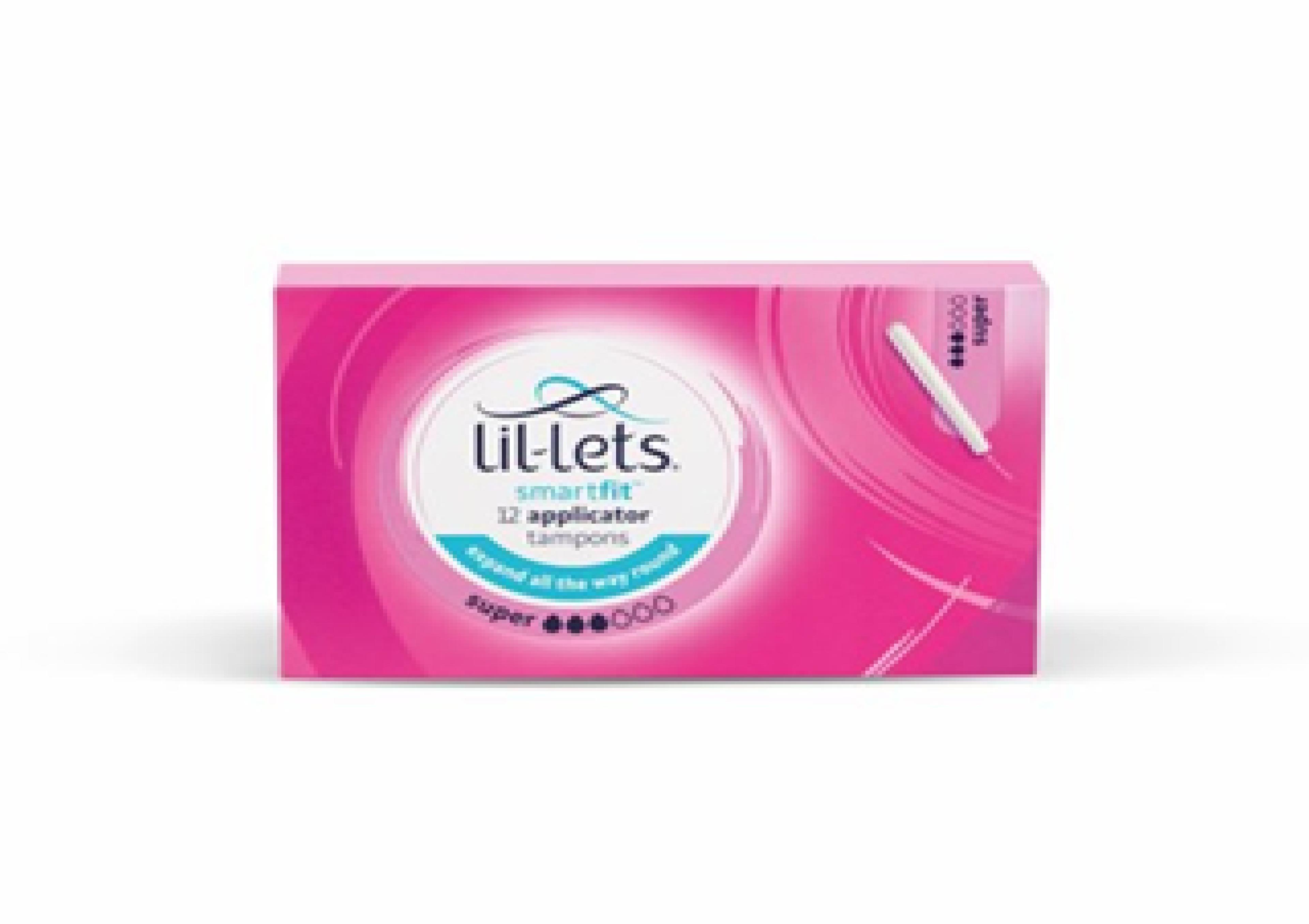 Lil-Lets Cardboard Applicator Tampon Super x 12