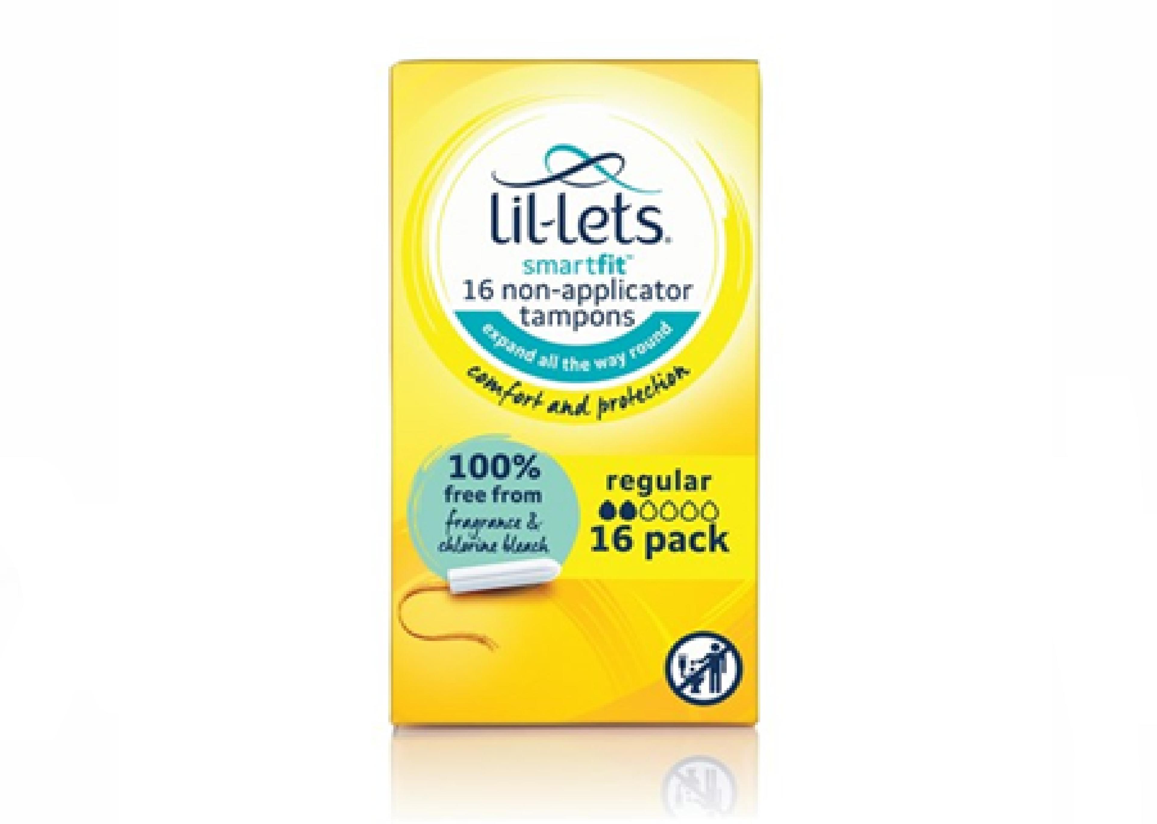 Lil-lets Non Applicator Tampon Regular x 16