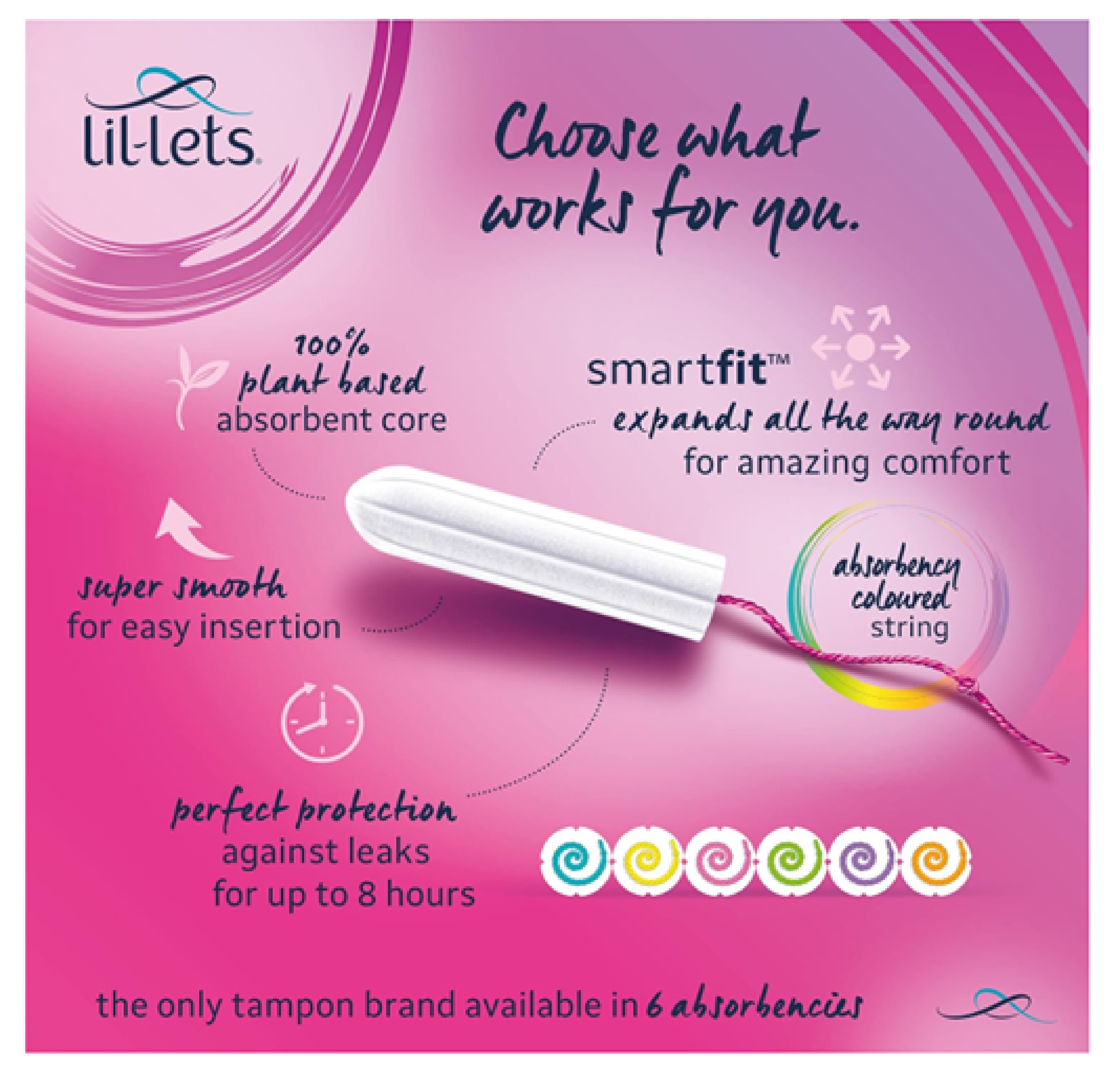 Lil-Lets Non Applicator Tampon Super x 16 | HP00060497 | Hope