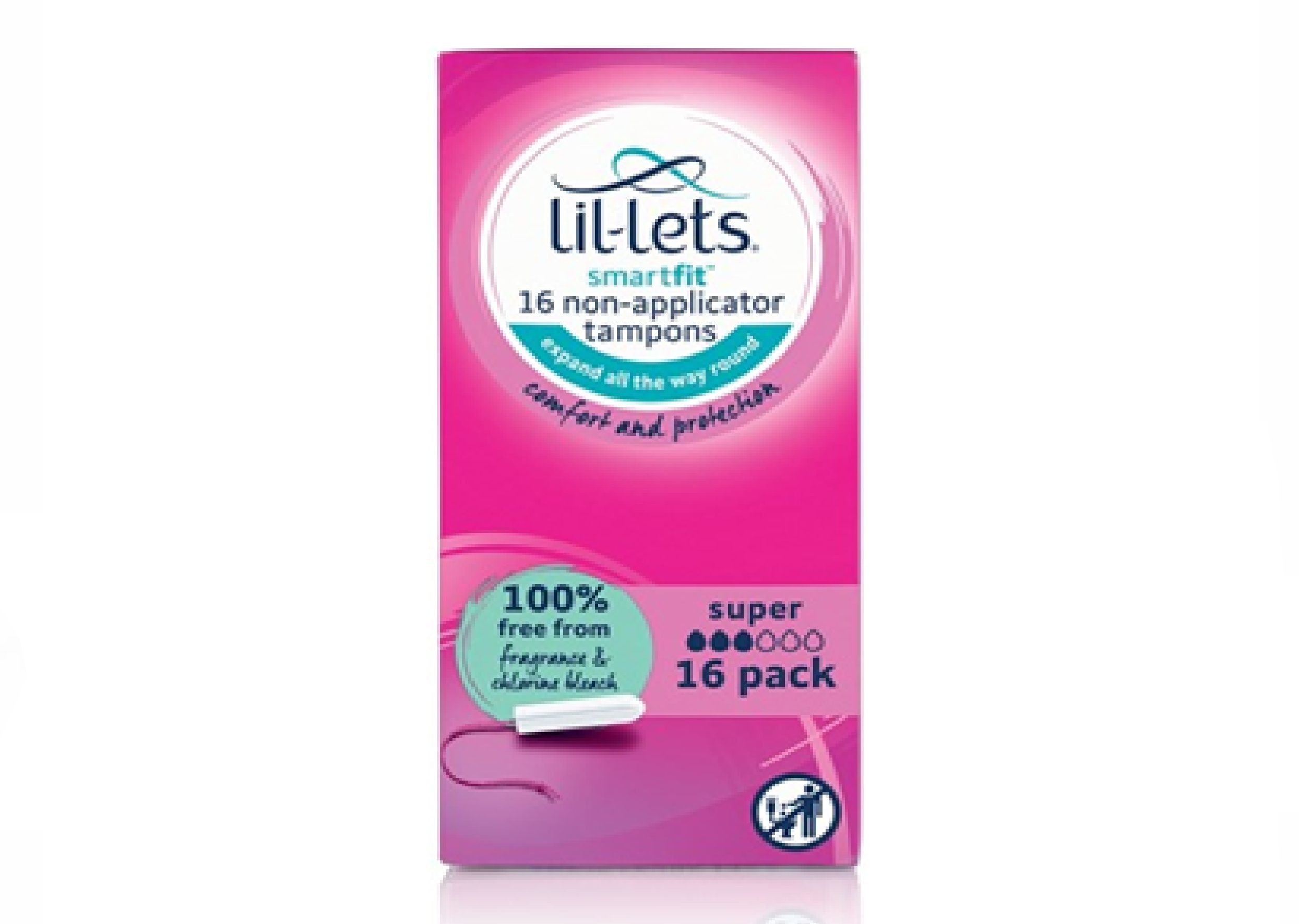 Cardboard Non Applicator Tampon Superx16