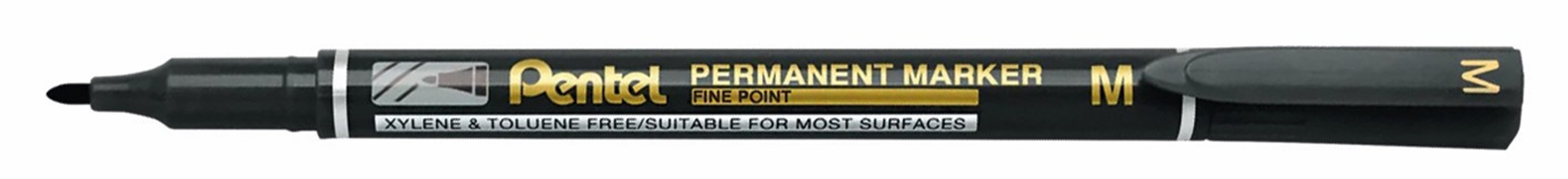 Pentel Fine Permanent Marker BullTip P12