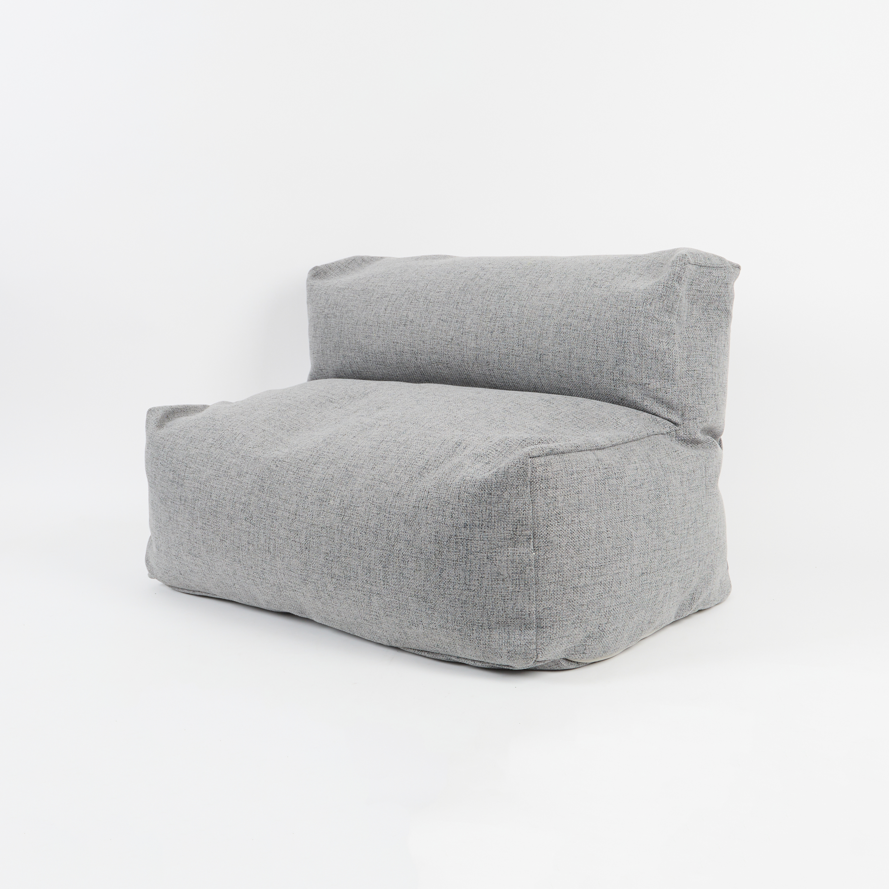 Outdoor Neutral Slouch Sofa