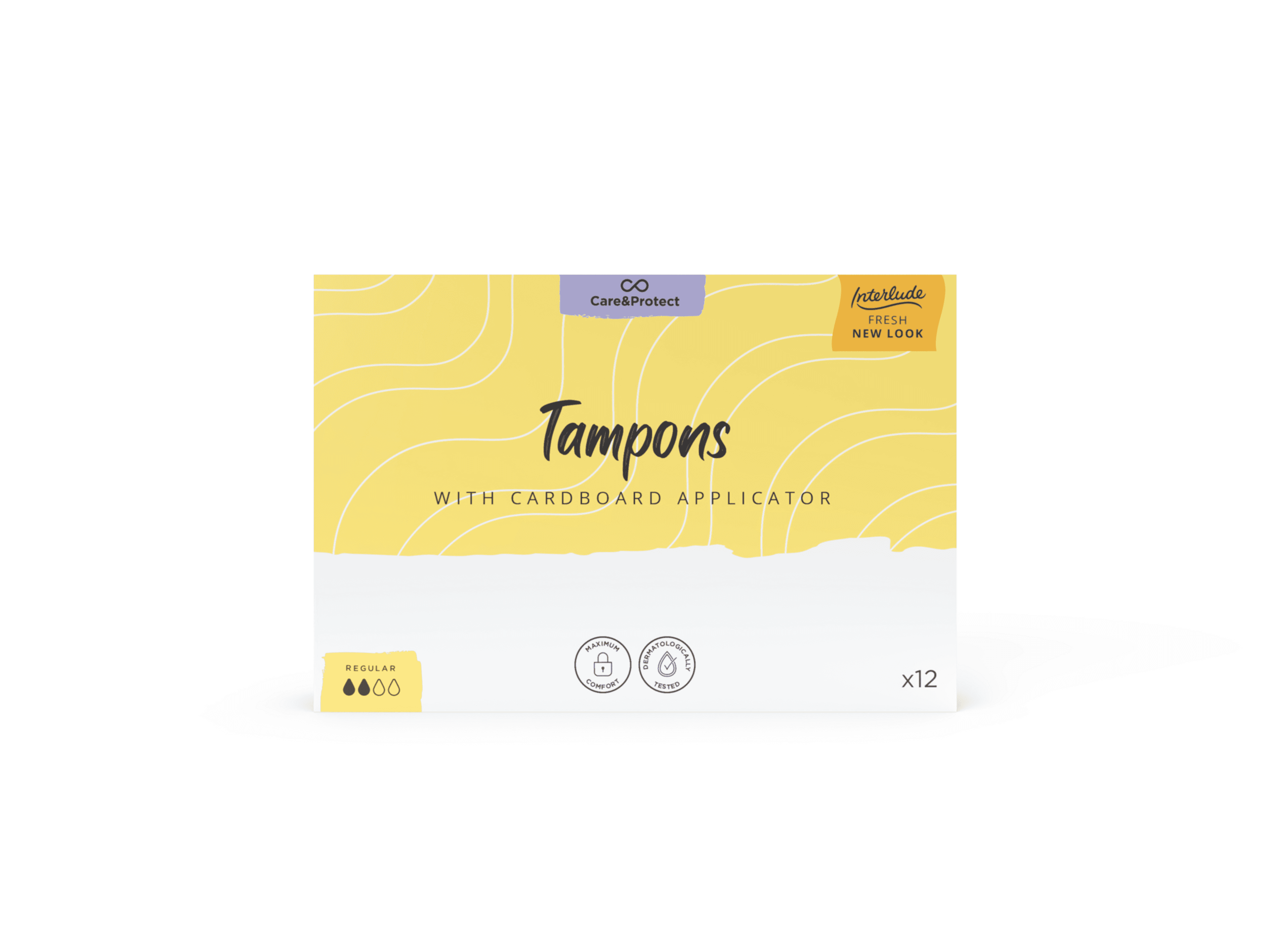 Care and Protect Applicator Tampon Regular - Pack of 12