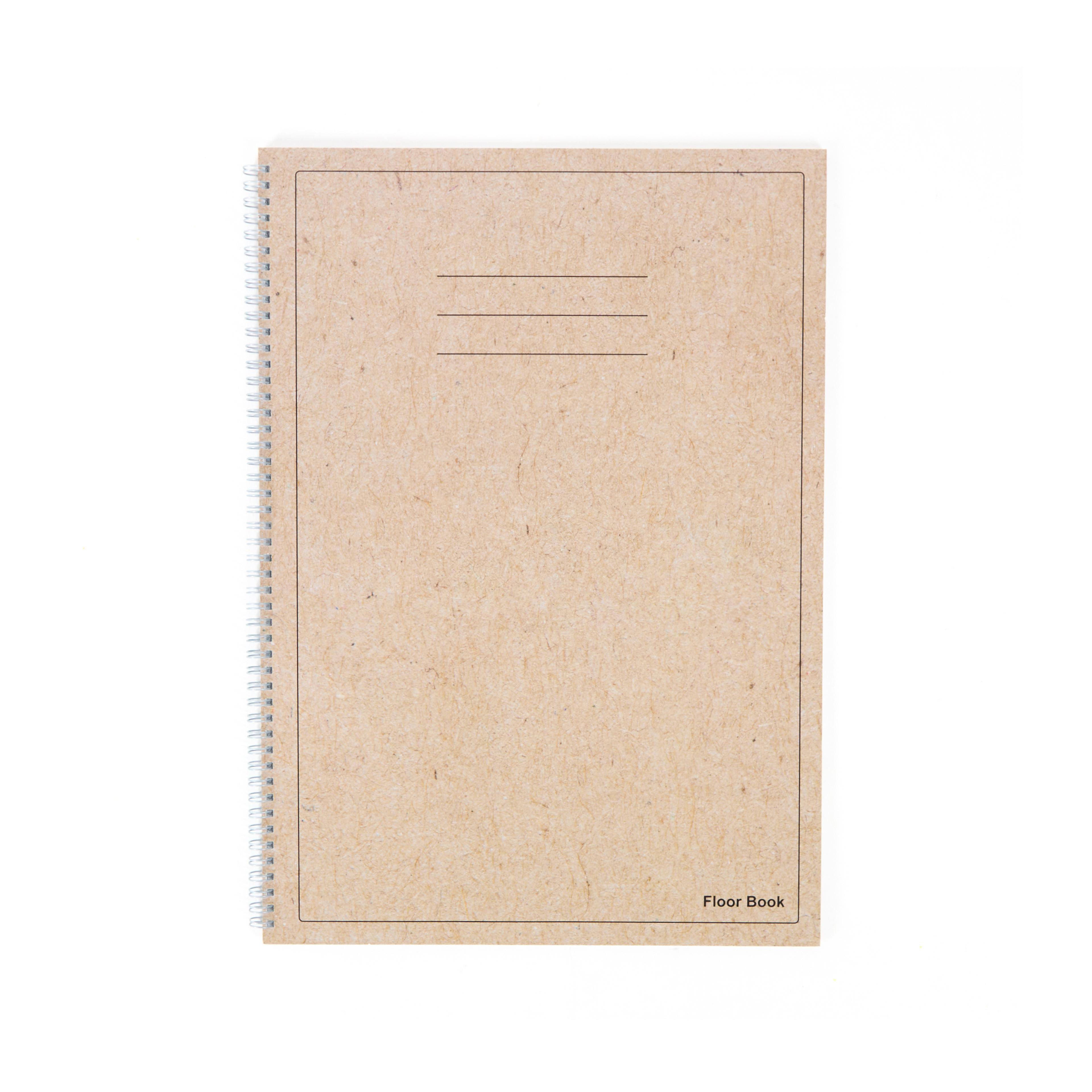 Classmates A3 Spiral Floor Book, Hardcover, 120gsm Plain Craft Paper
